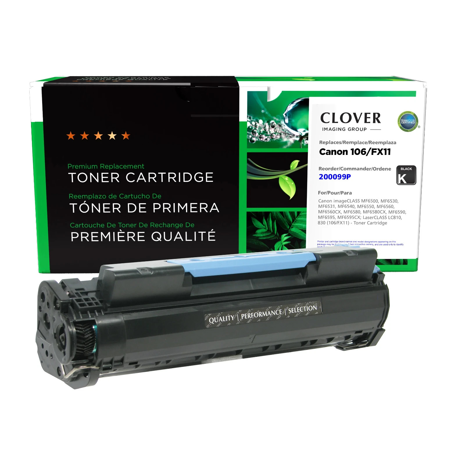 New MSE Premium Compatible Canon 106 FX11 Toner for imageclass MF6530 MF6540