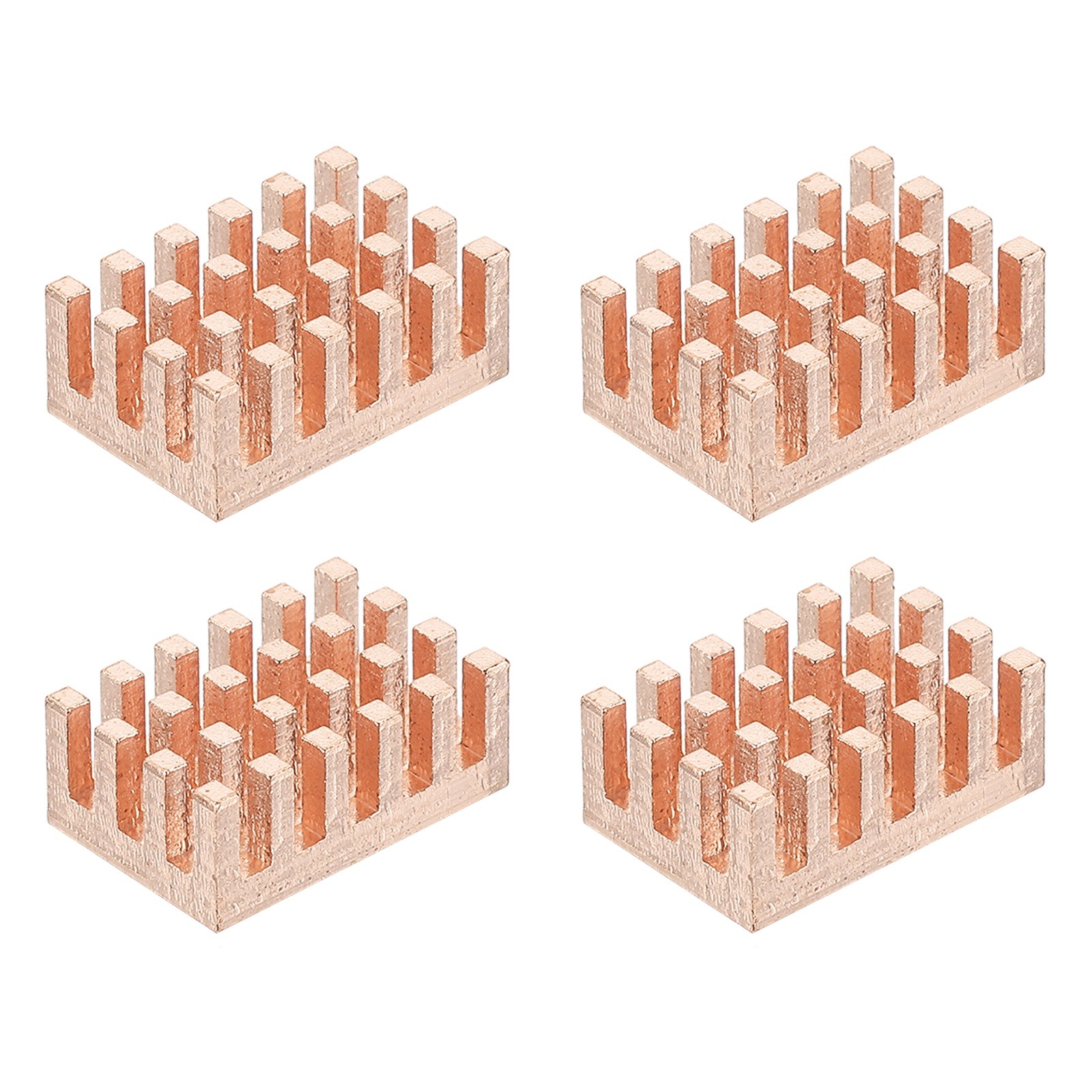 4Pcs, Copper Heatsink 9x14x6mm Heat Sink Cooler Radiator