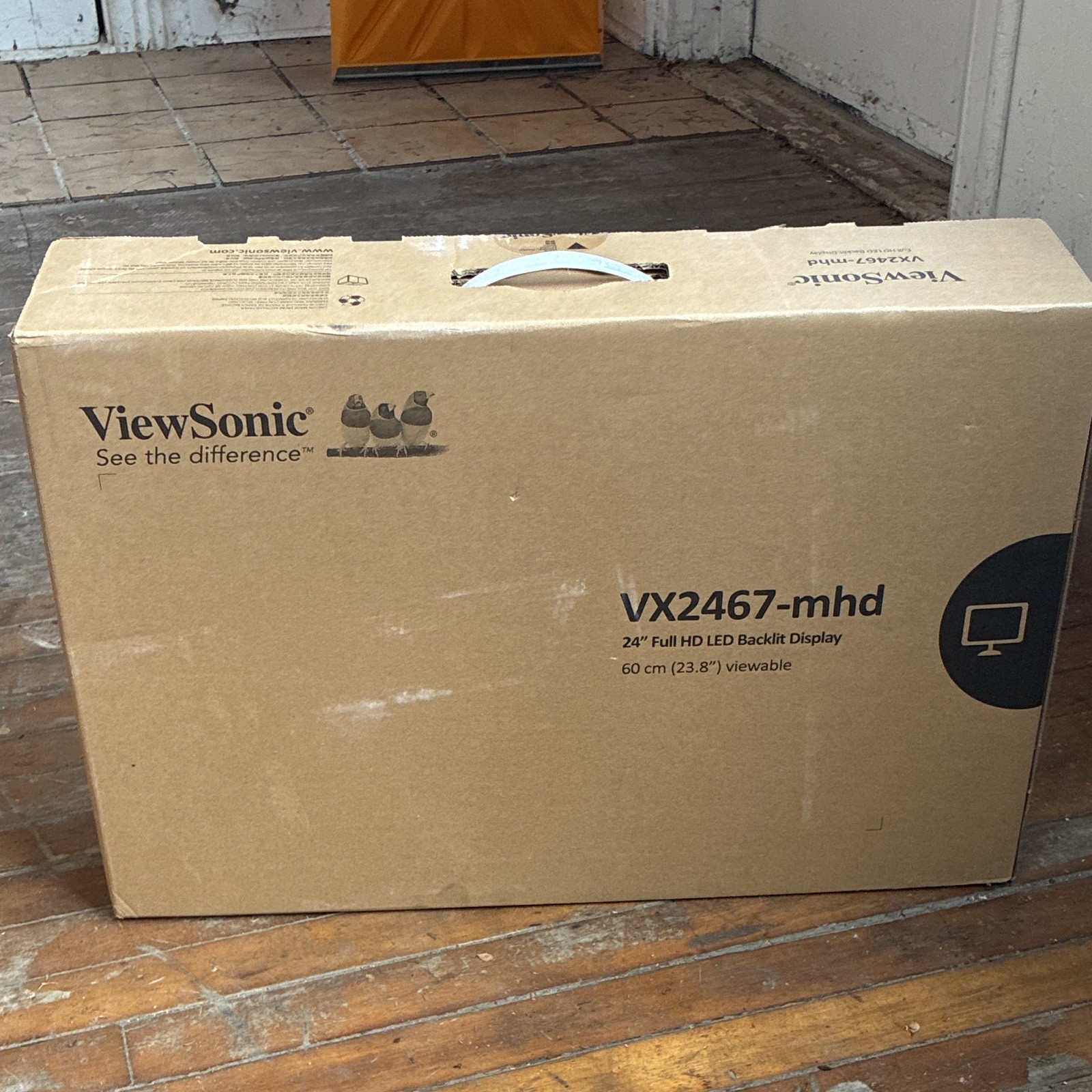 ViewSonic VX2467-mhd, 24" Full HD LED Backlit Display