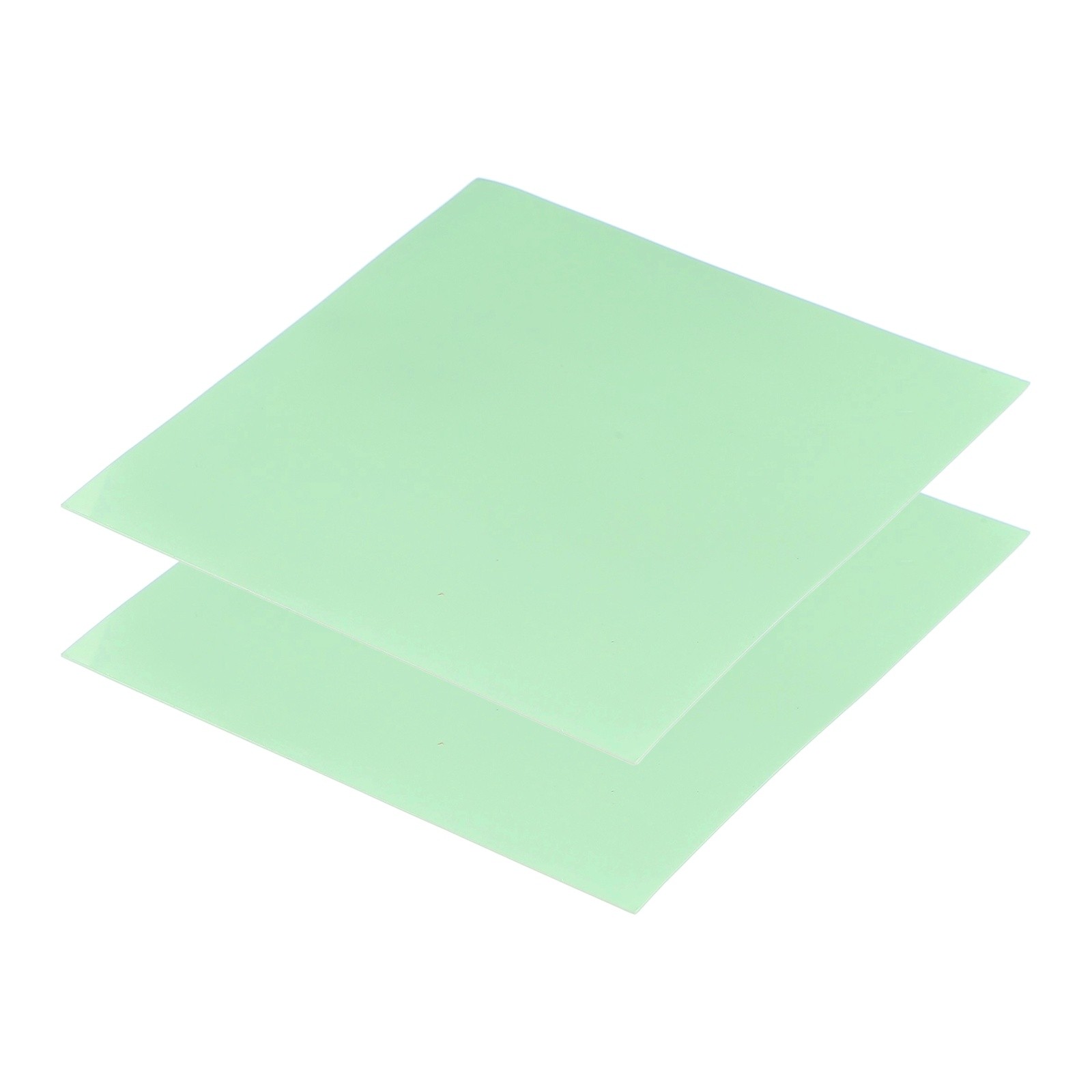 2 x Thermal Pads 100x100x0.5mm Silicone Cooling Green