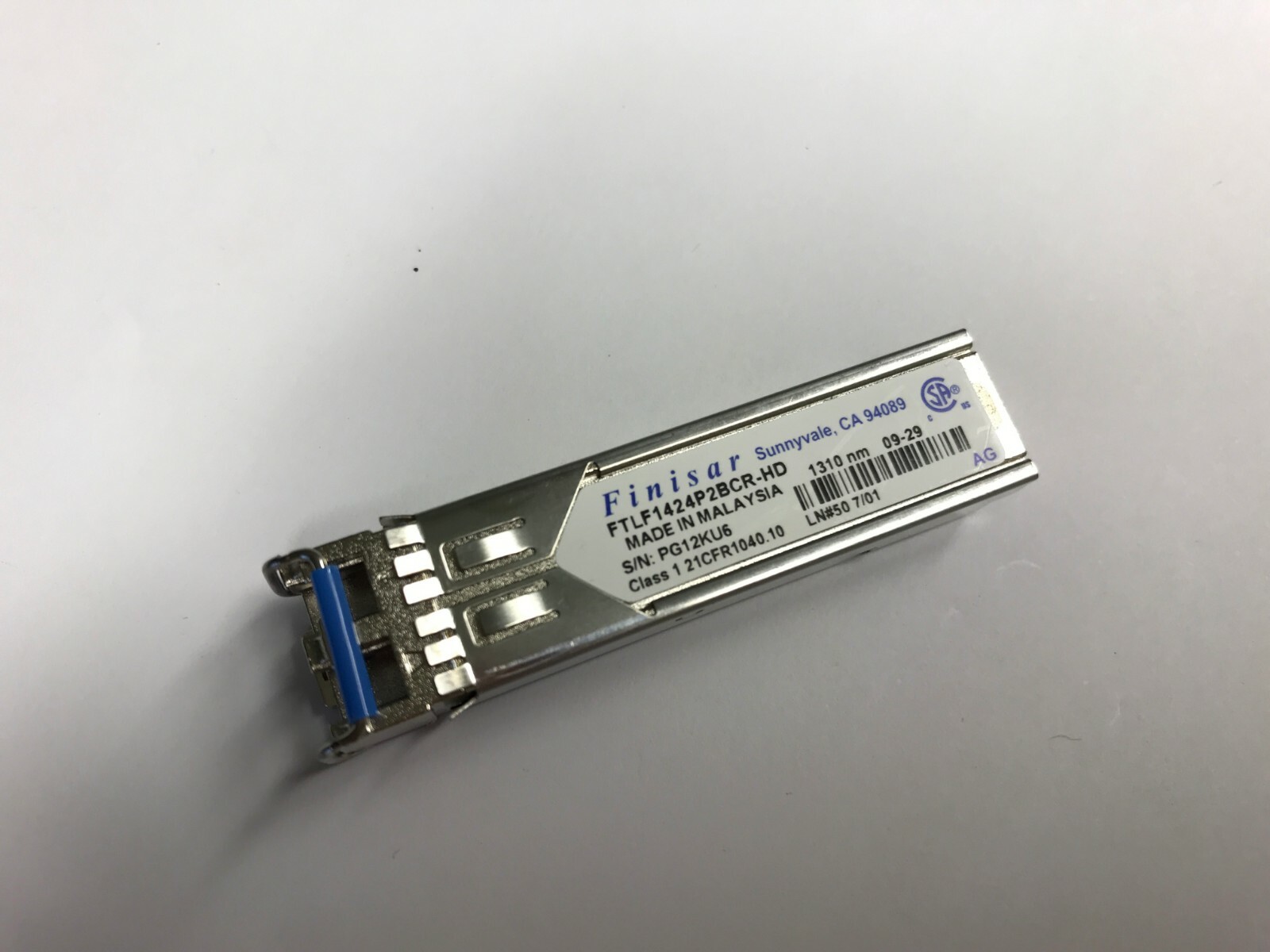 Finisar FTLF1424P2BCR - SFP (mini-GBIC) transceiver module - 4Gb Fibre Channel 