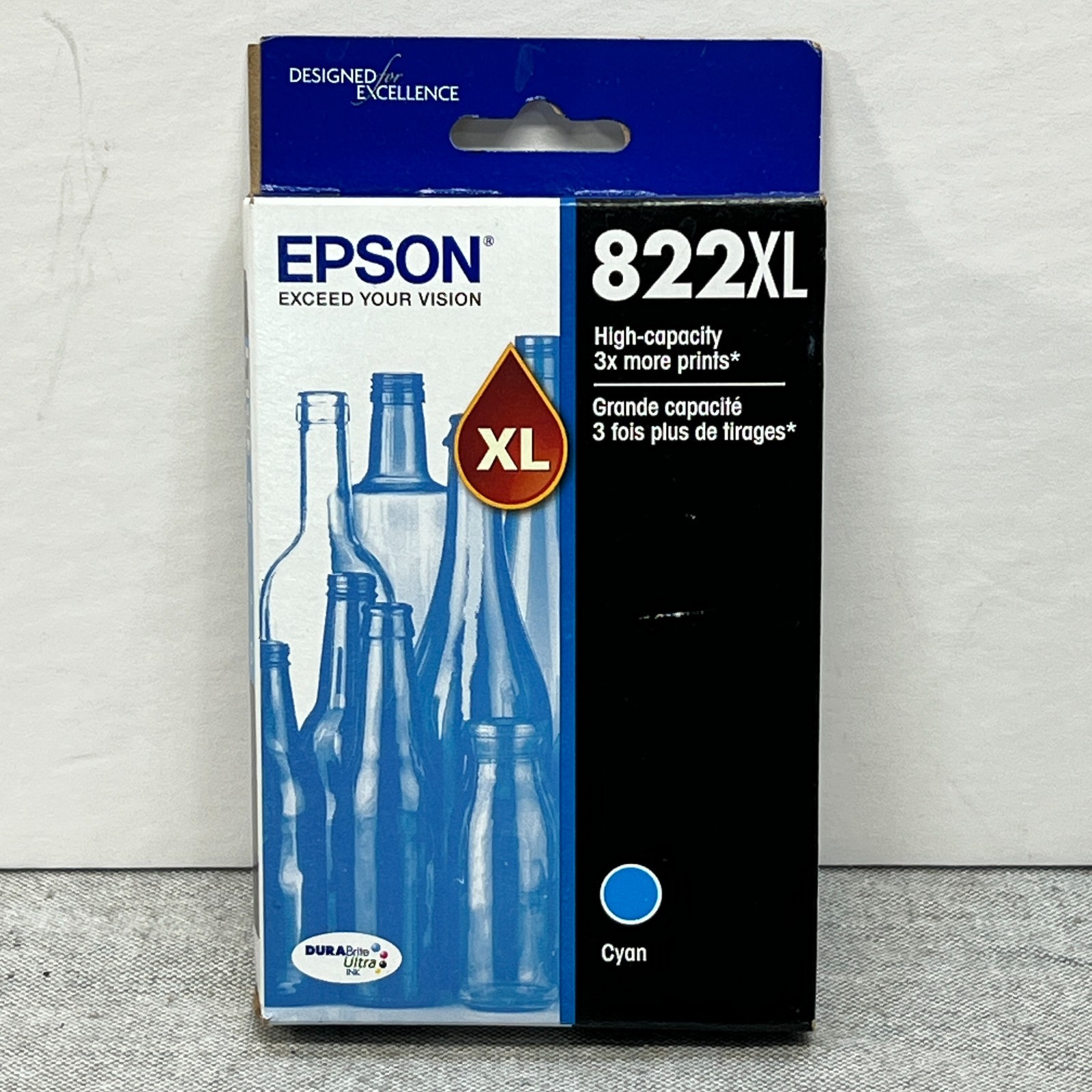 Epson T822XL220-S / CP High Capacity Ink 822XL Cyan Exp 04/2028