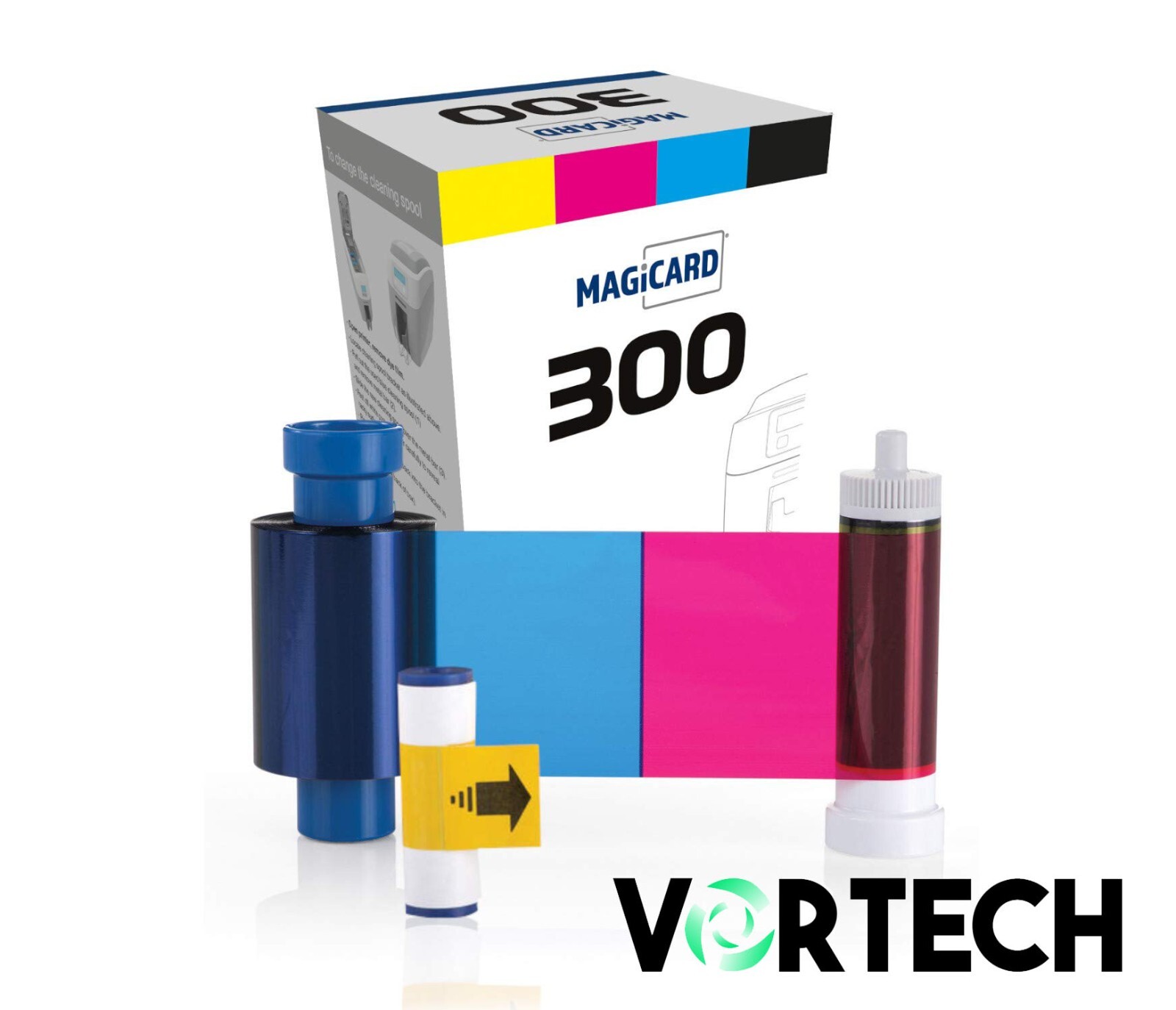 Genuine Magicard MC300YMCKO/2 Full Color Ribbon for Model 300 - 300 Print - New