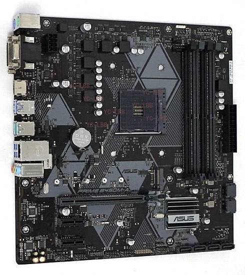 ASUS PRIME B450M-A AMD B450 DDR4 Socket AM4 Micro ATX Motherboard