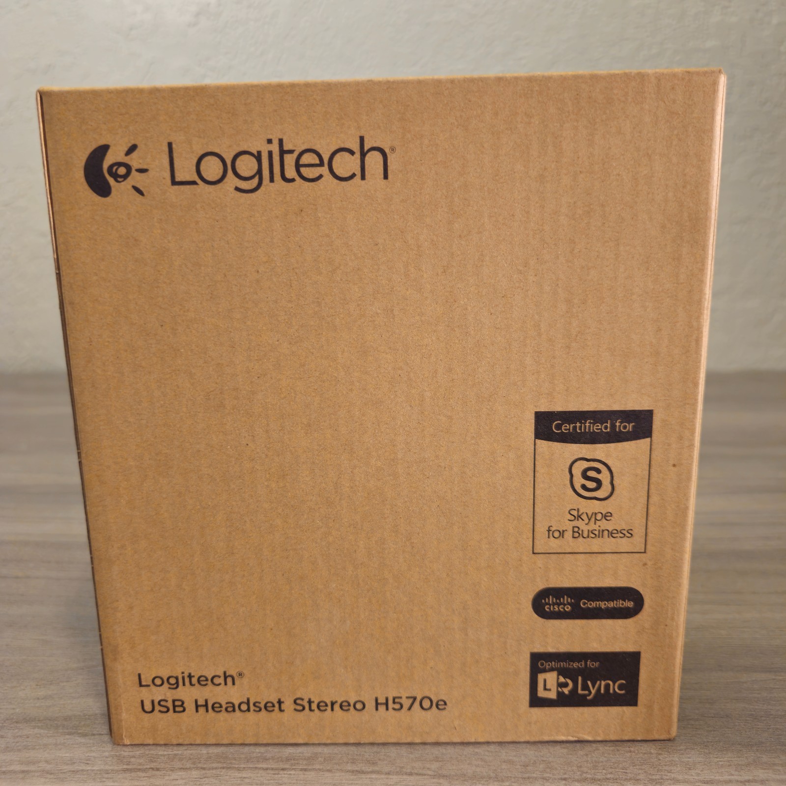Logitech H570e Wired Headset Mono Headphones Noise-Cancelling Microphone USB