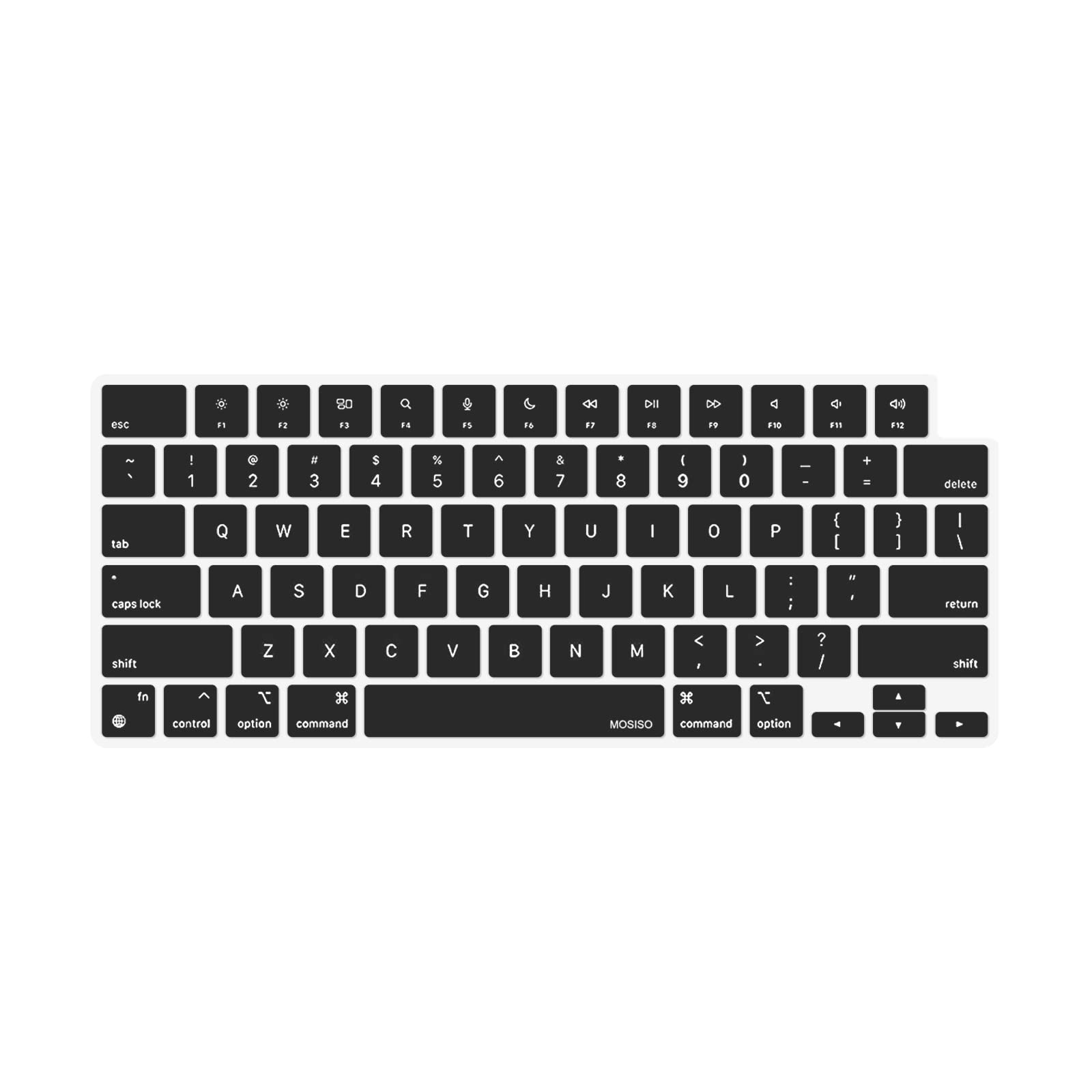 MOSISO Keyboard Cover Skin Compatible with Macbook Air 15 Inch M3 A3114 M2 A2941