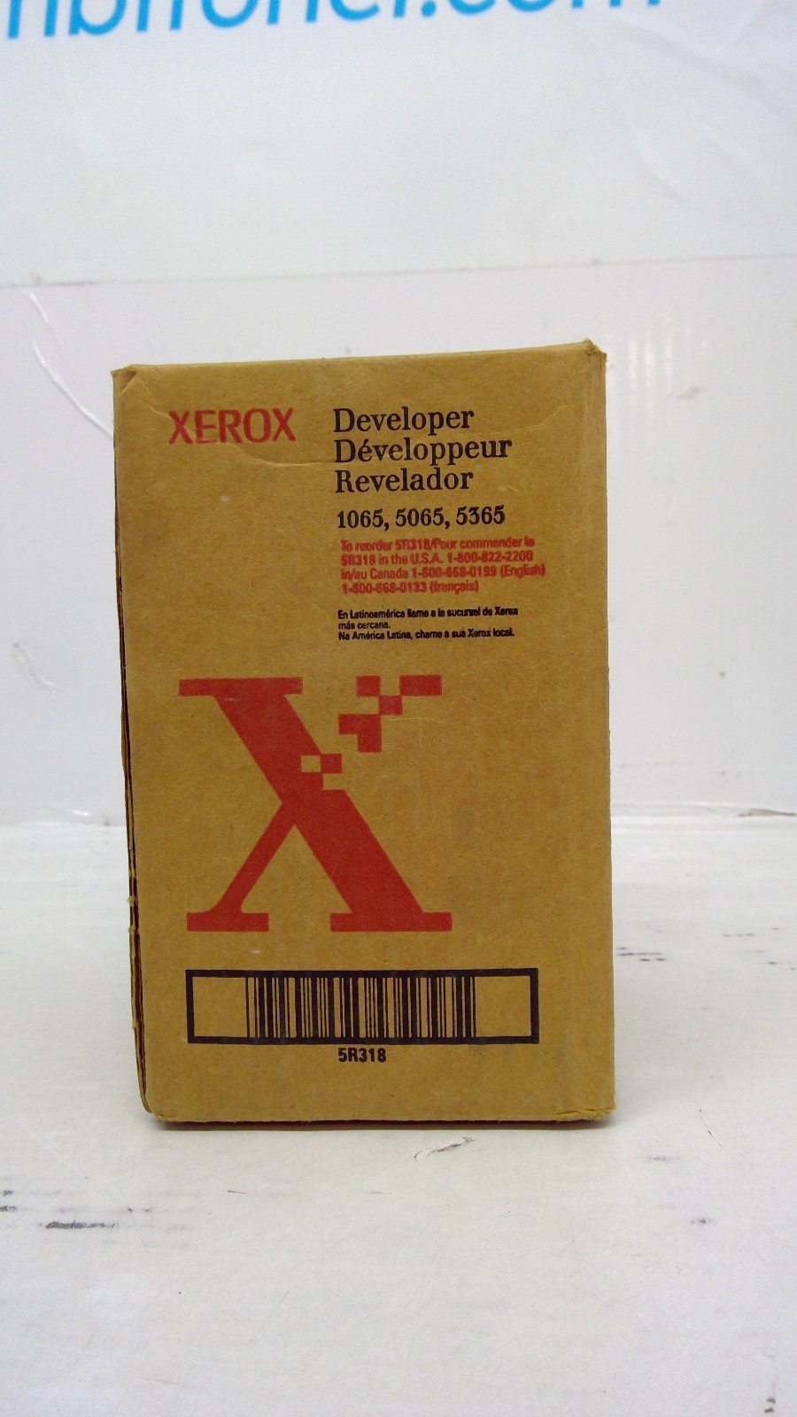 Genuine Xerox 1065/5365 Black Developer Starter Cartridge 5R318 005R00318