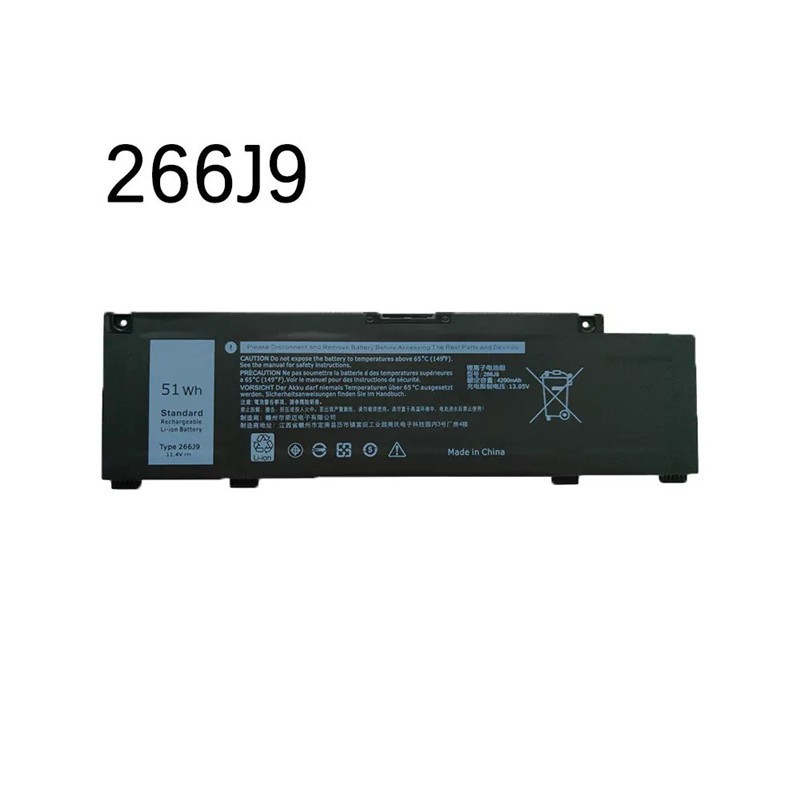 Suitable for Dell G3 3500 3790 3590 G5 5000 5500 266J9 battery P89F--