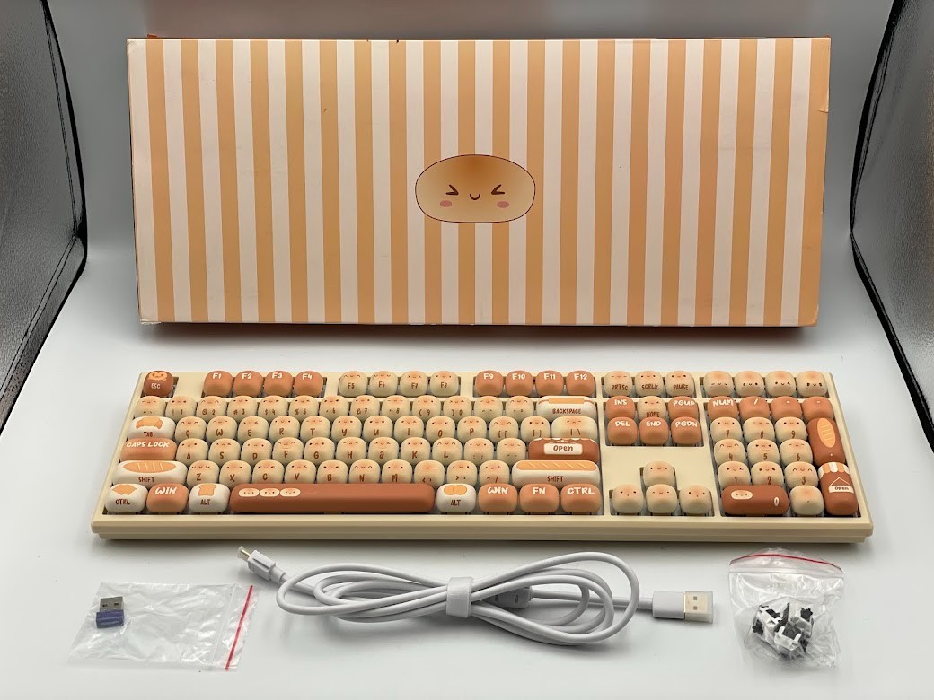 Akko MG108B Bun Wonderland Keyboard v3 Piano Pro