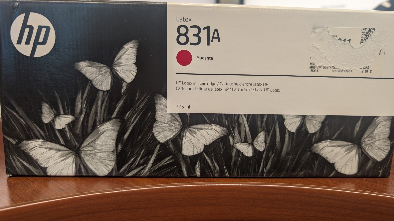 HP 831A Latex Ink Cartridge - Magenta (CZ684A)