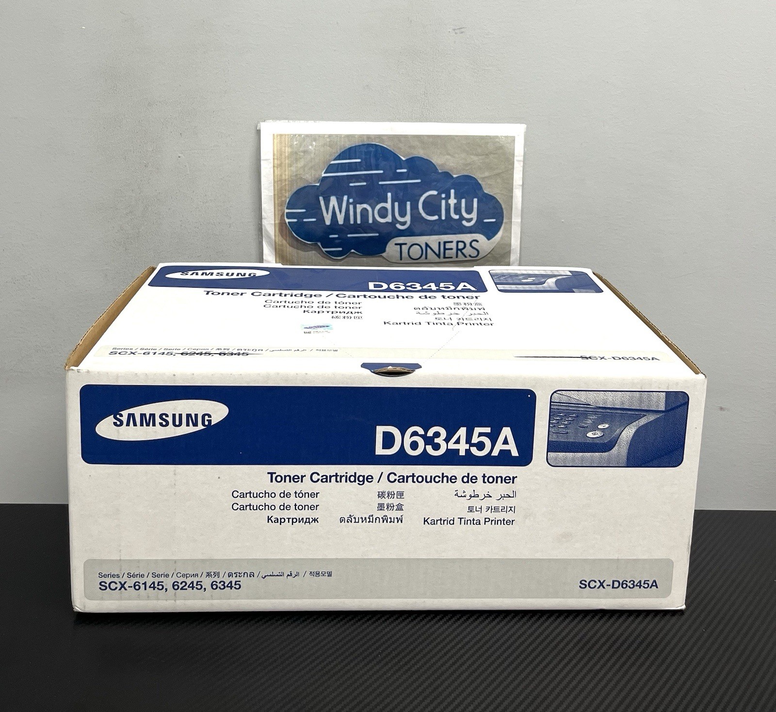 Samsung SCX-D6345A Black Toner Cartridge 20K pg for SXC-6145 / 6245 / 6345 New