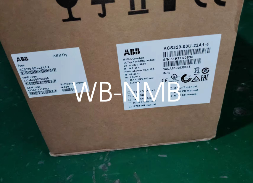 1PC ACS320-03U-23A1-4 ABB inverter brand new FedExor DHL