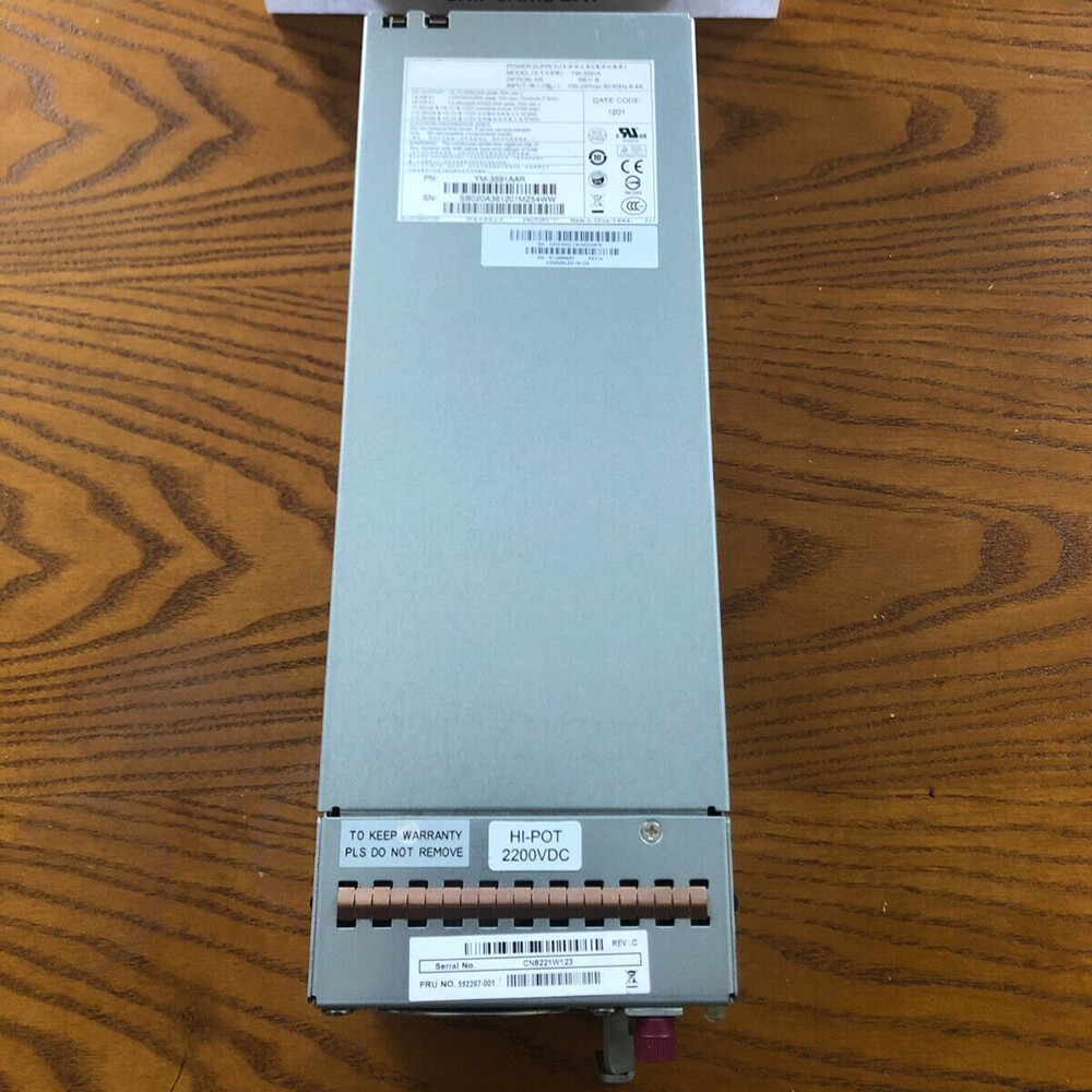 Server Power Supply For HP P2000G3 592267-001 7001540-J000