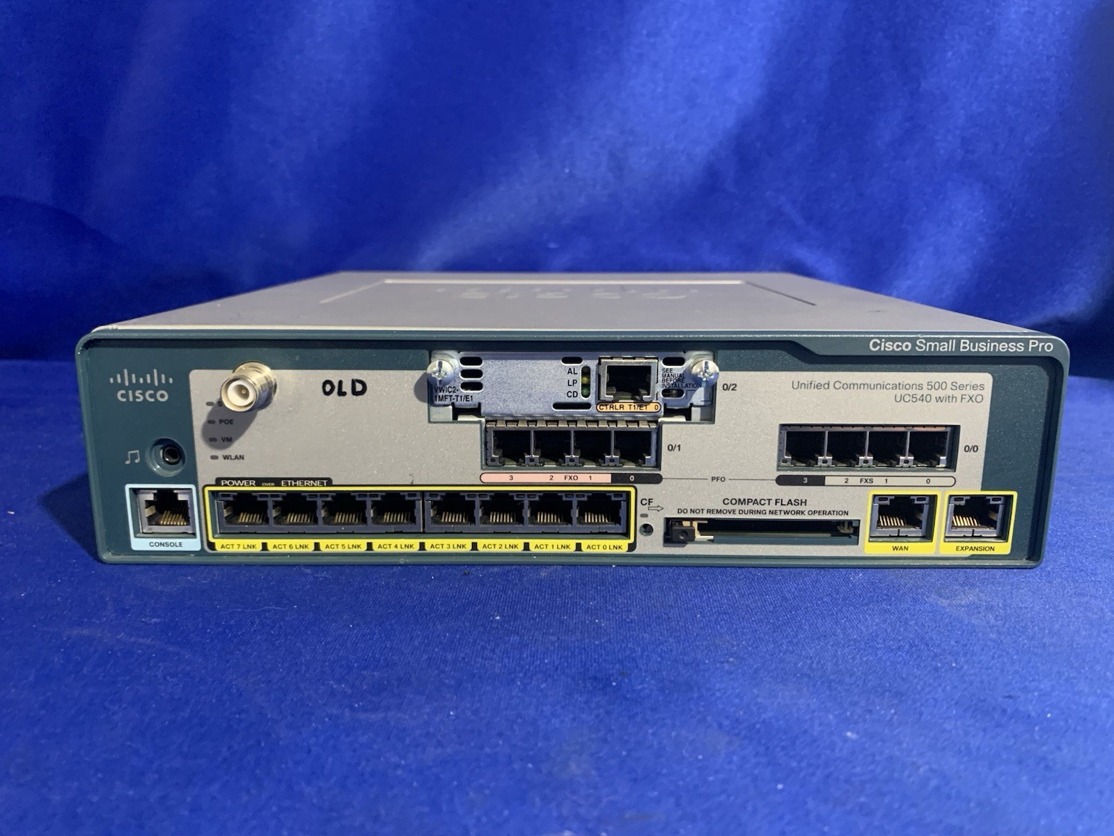 Cisco UC540 Small Business Pro Unified Communication 500 Series VWIC2-1MFT-T1/E1