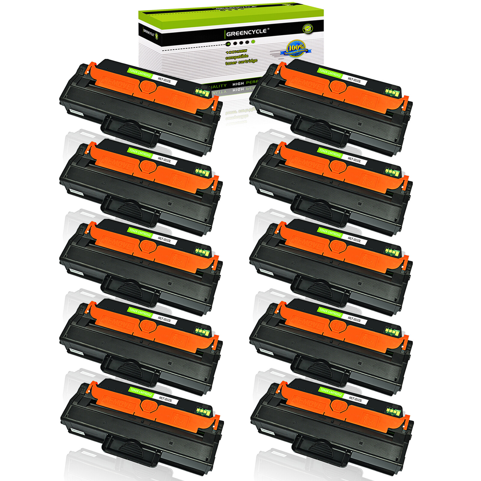 10× Fit For Samsung SL-M2880FW M2670 M2870FW Toner Cartridge MLT-D115L MLT-D115S