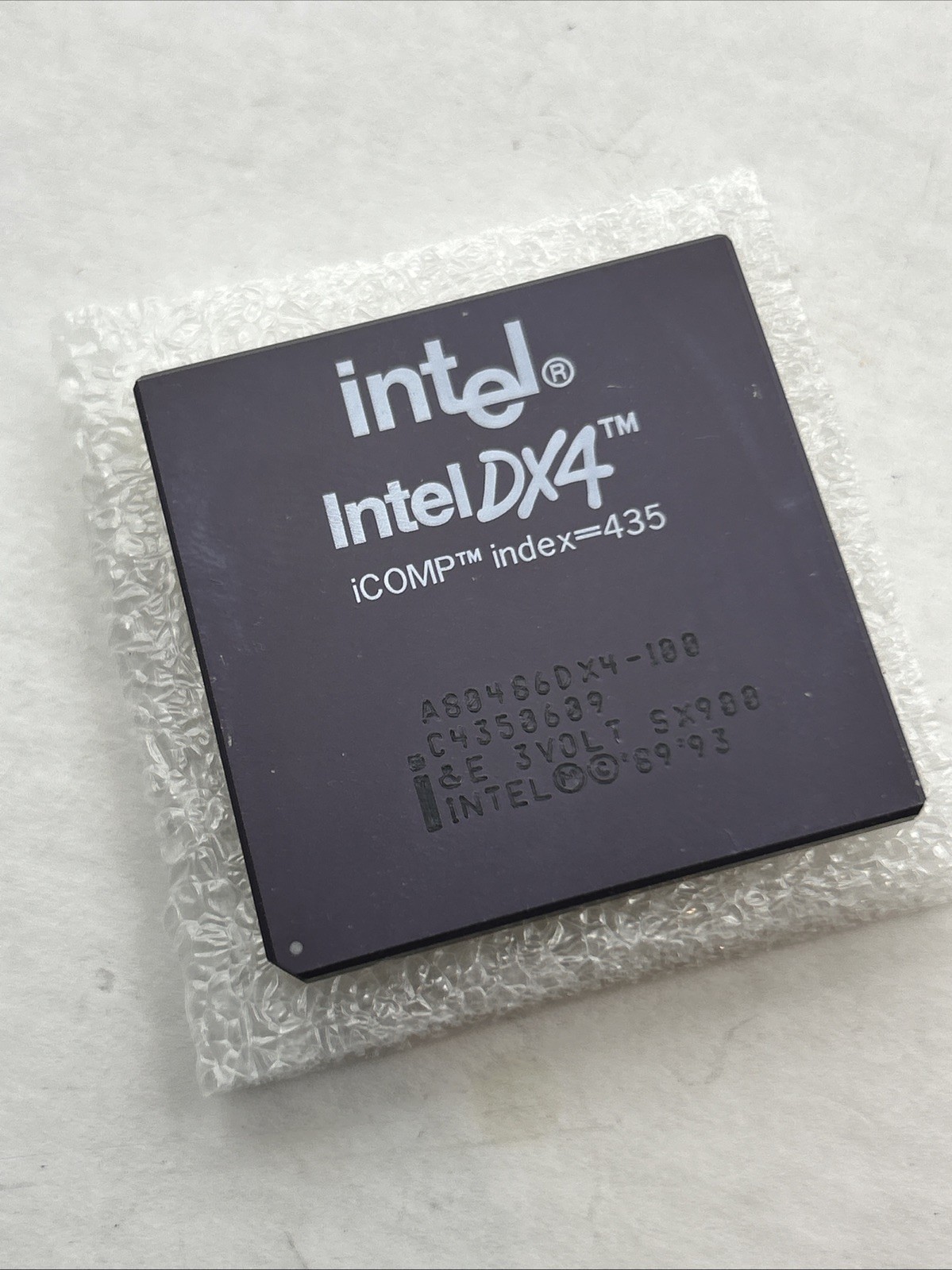 Intel 486 DX4 100MHZ A80486DX4 SX900 i486 CPU Processor 3V 33/100 SK051 SK096
