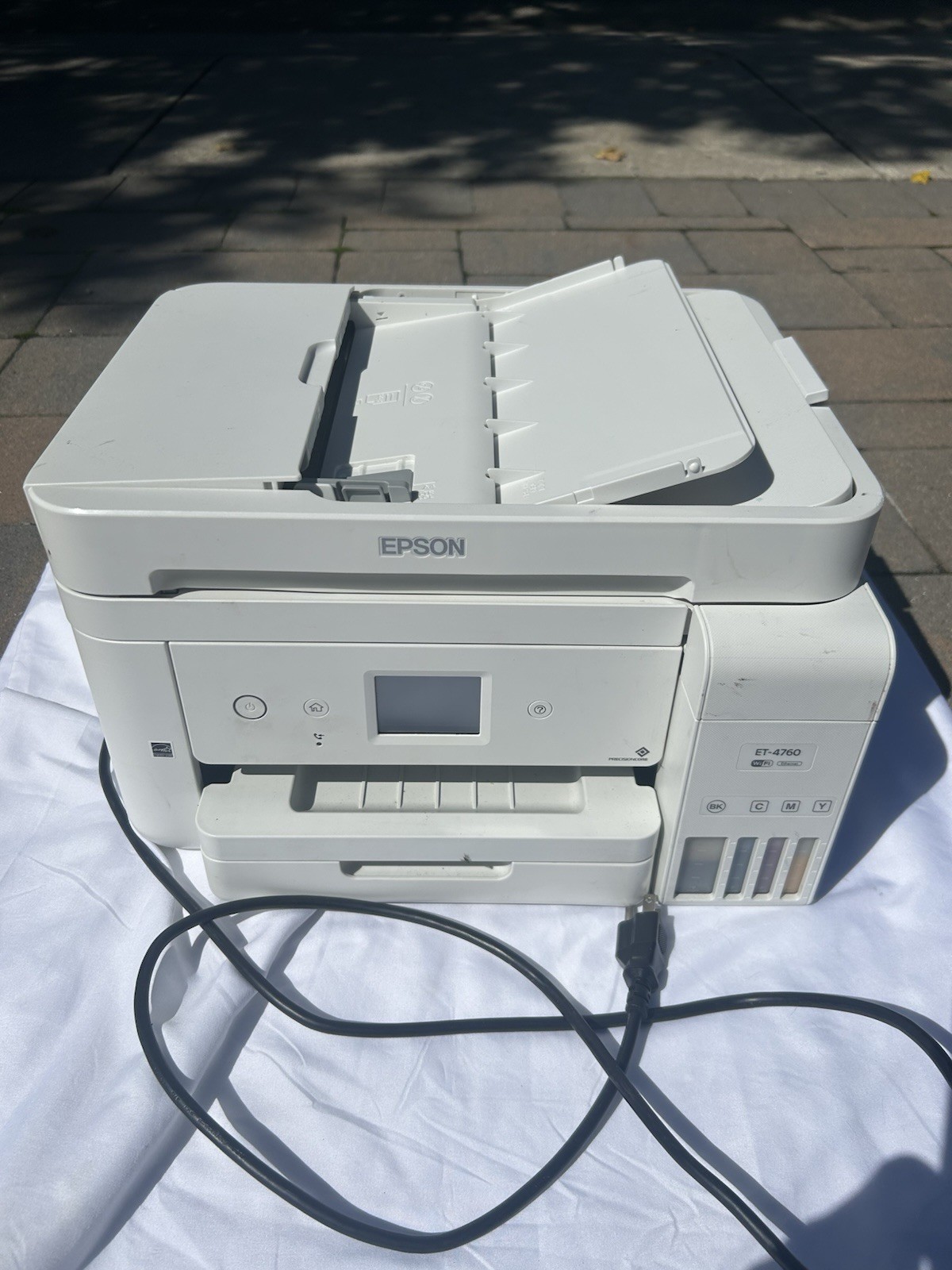 epson et-4760 printer ( Needs Repair Maintenance Box) Powers On