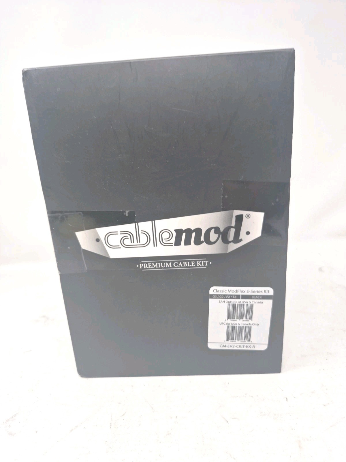Cablemod-E-Series Classic ModFlex Sleeved Cable Kit-Black-New