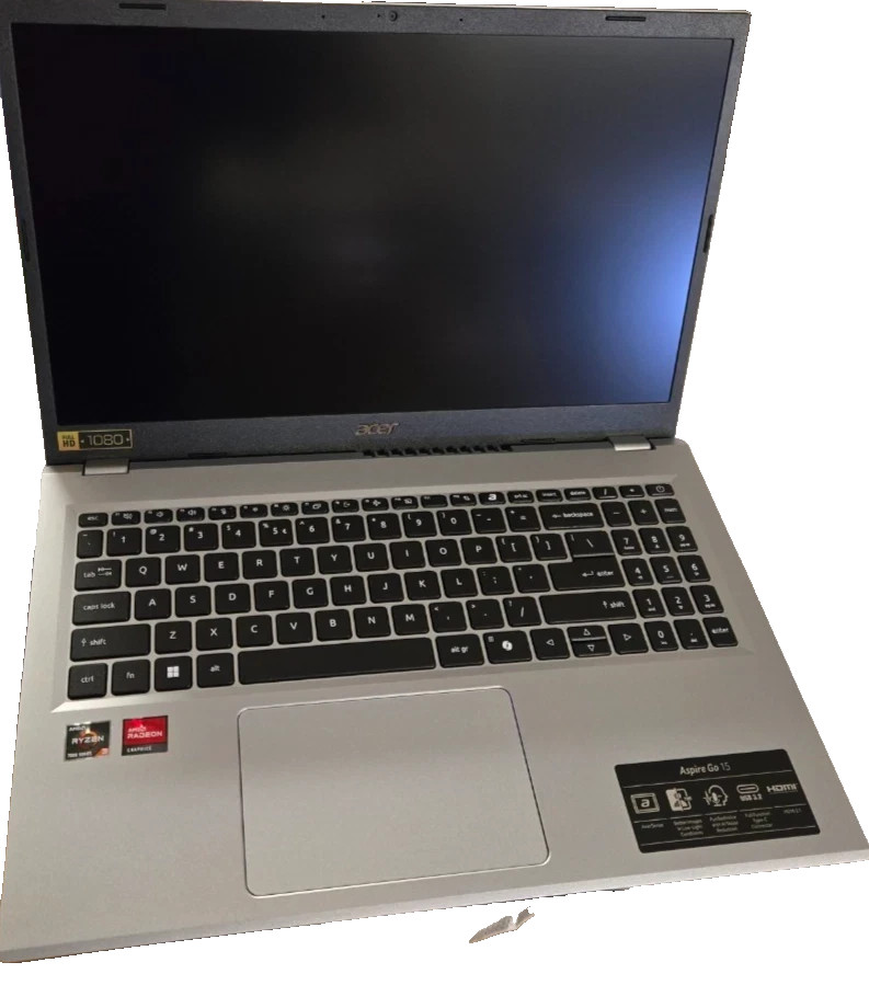 OPEN BOX - BRAND NEW Acer Aspire Go 15 AI Ready Laptop 15.6" AG15-21P-R5YG
