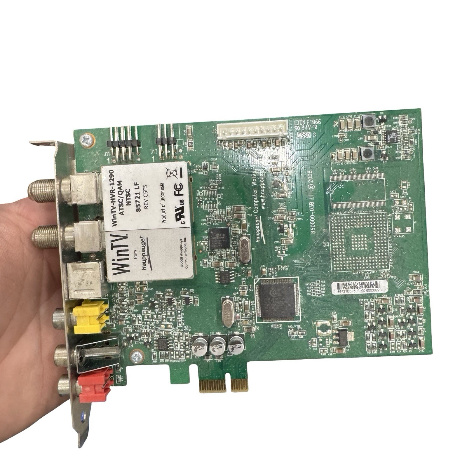 Hauppauge WinTV-HVR-1290 PCIe TV Tuner Card 85721 LF ATSC QAM NTSC