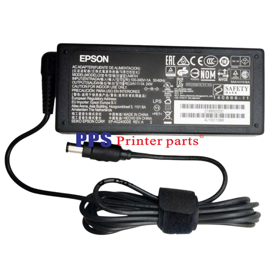 OEM A462E A461H B581A TC-H612EP AC/DC power adapter For Epson DS-510/520 WF-100