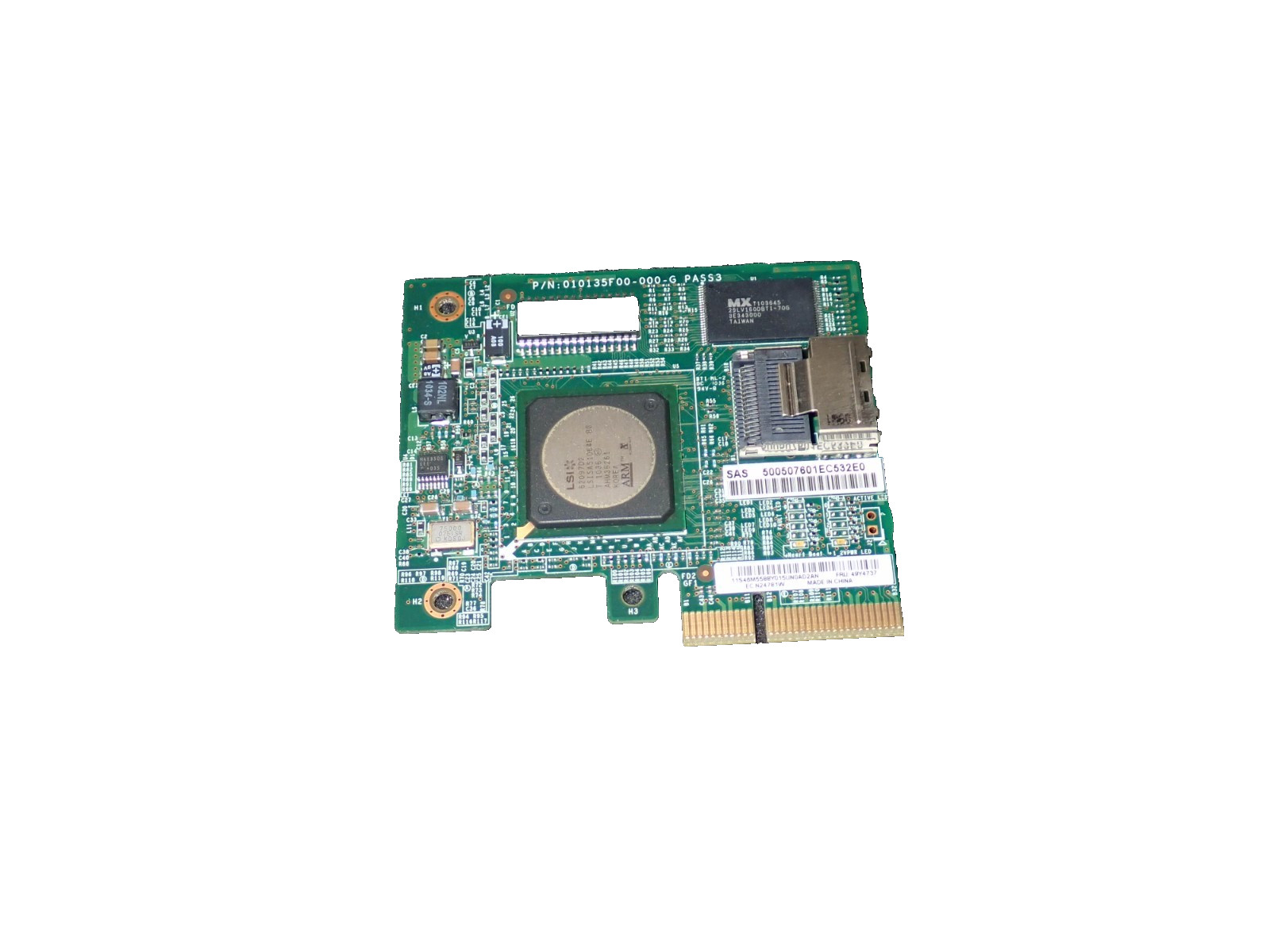 Lot of 6 IBM 49Y4737 ServerRAID-BR10L SAS/SATA Internal Storage Controller Card