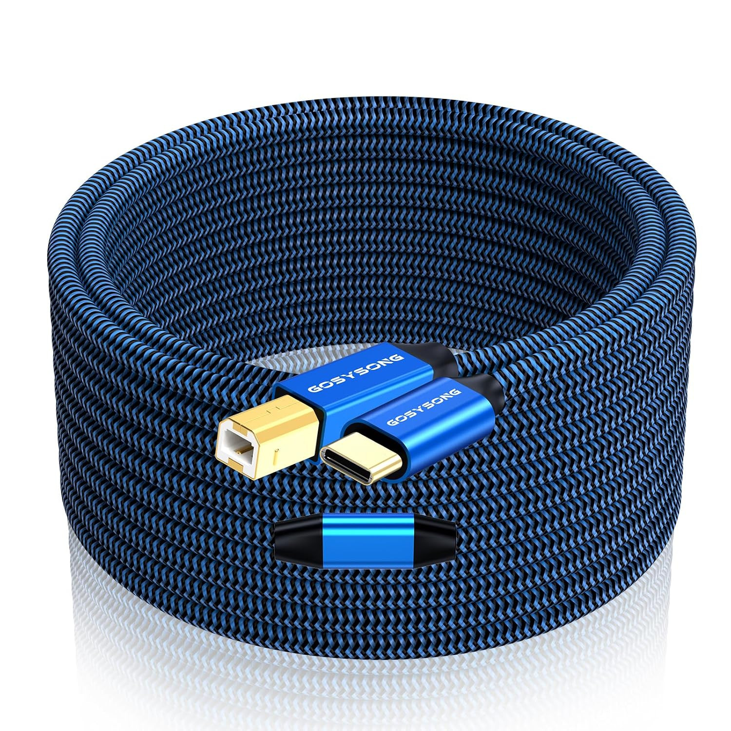 USB C Printer Cable 30Ft, Type C to B High Speed Compatible with Printer, Scanne