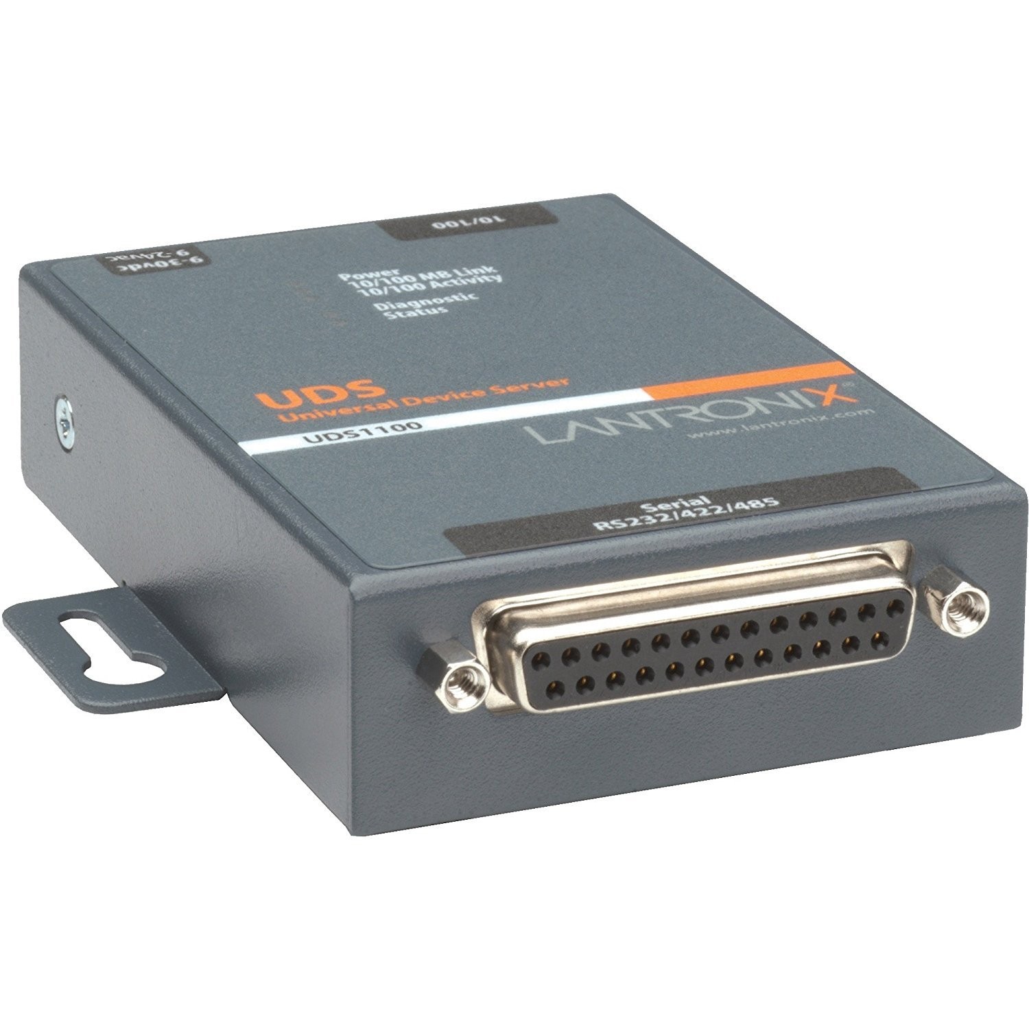 Lantronix UD1100001-01 UDS1100 One Port Serial RS232/ RS422/ RS485 IP Ethernet