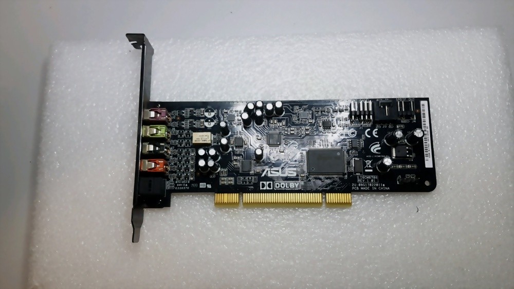 ASUS Xonar DG PCI 5.1 Sound Card - Dolby Headphone, Gaming Audio