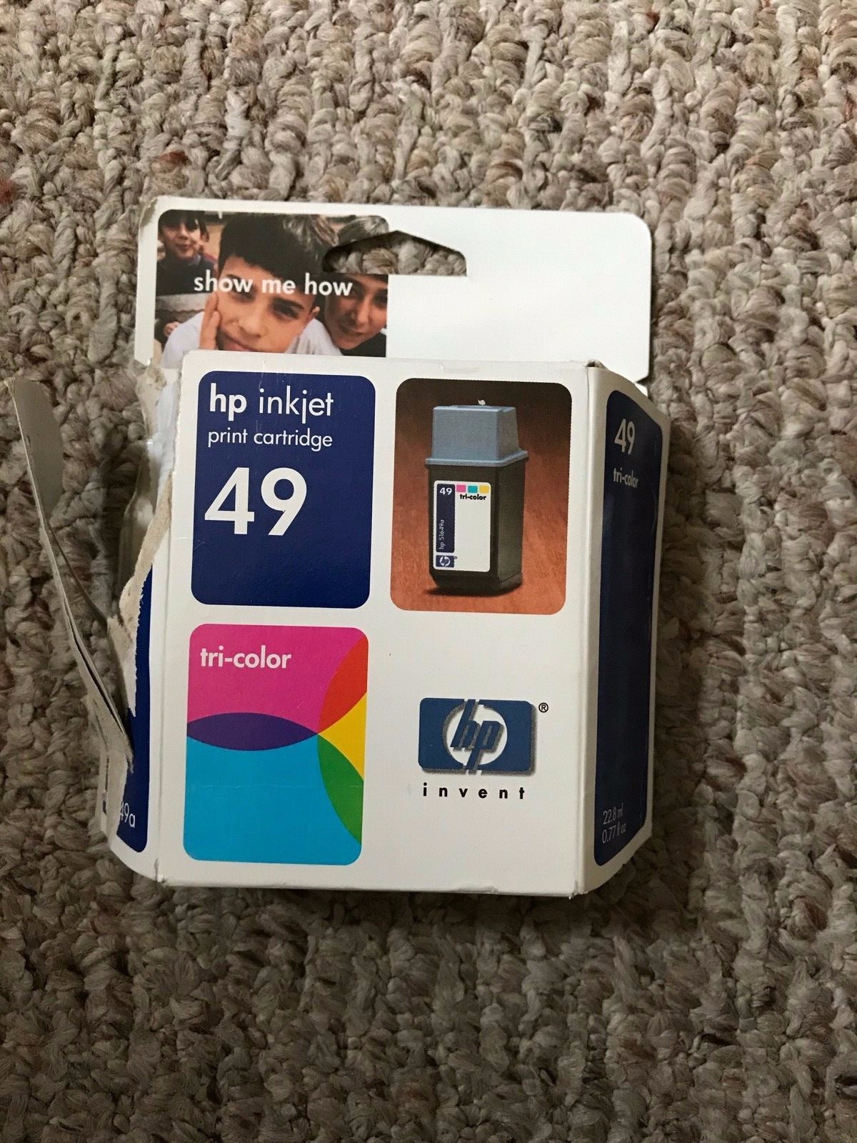 HP49 H 49  tri color INK CARTRIDGE Genuine Inkjet NEW & SEALED 51649a