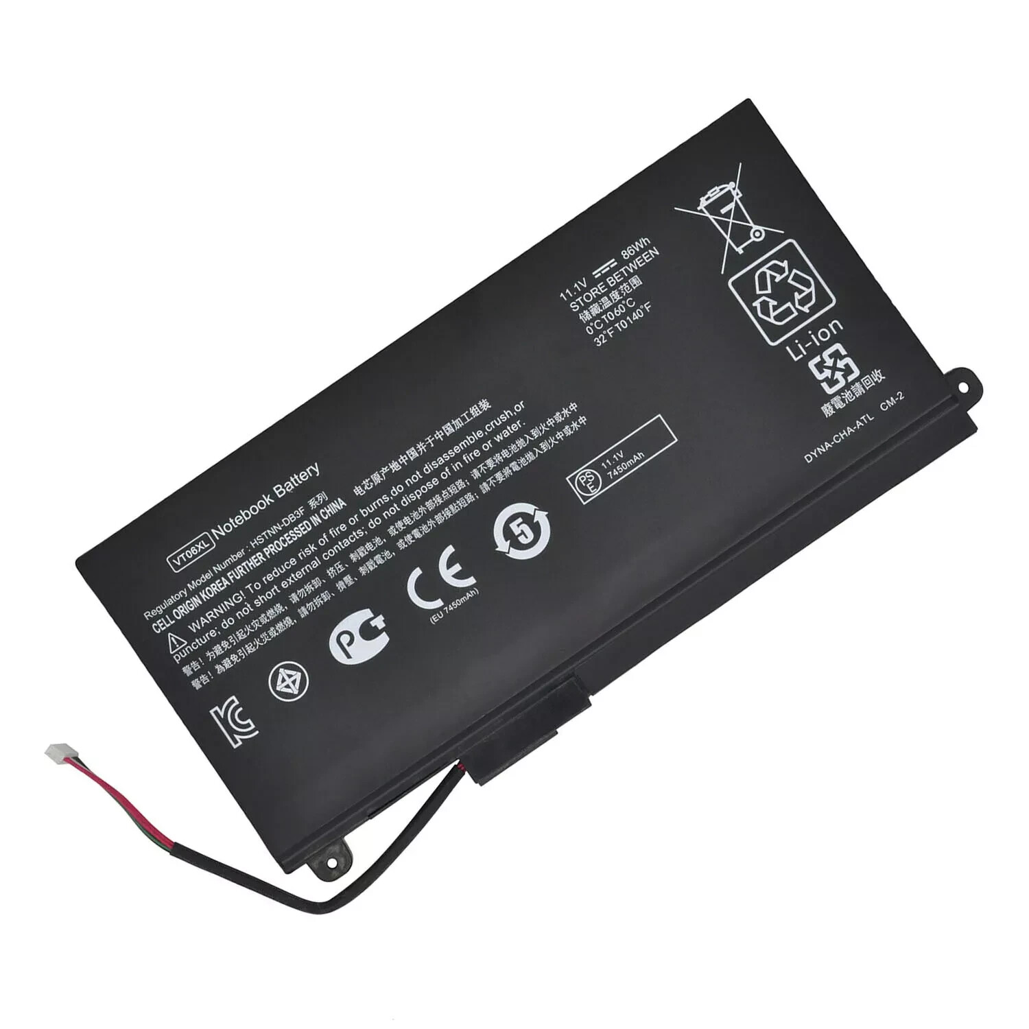 Genuine VT06XL Battery HP Envy 17-3000 17-3070 17-3080 17-3200 17t-3000 17t-3200