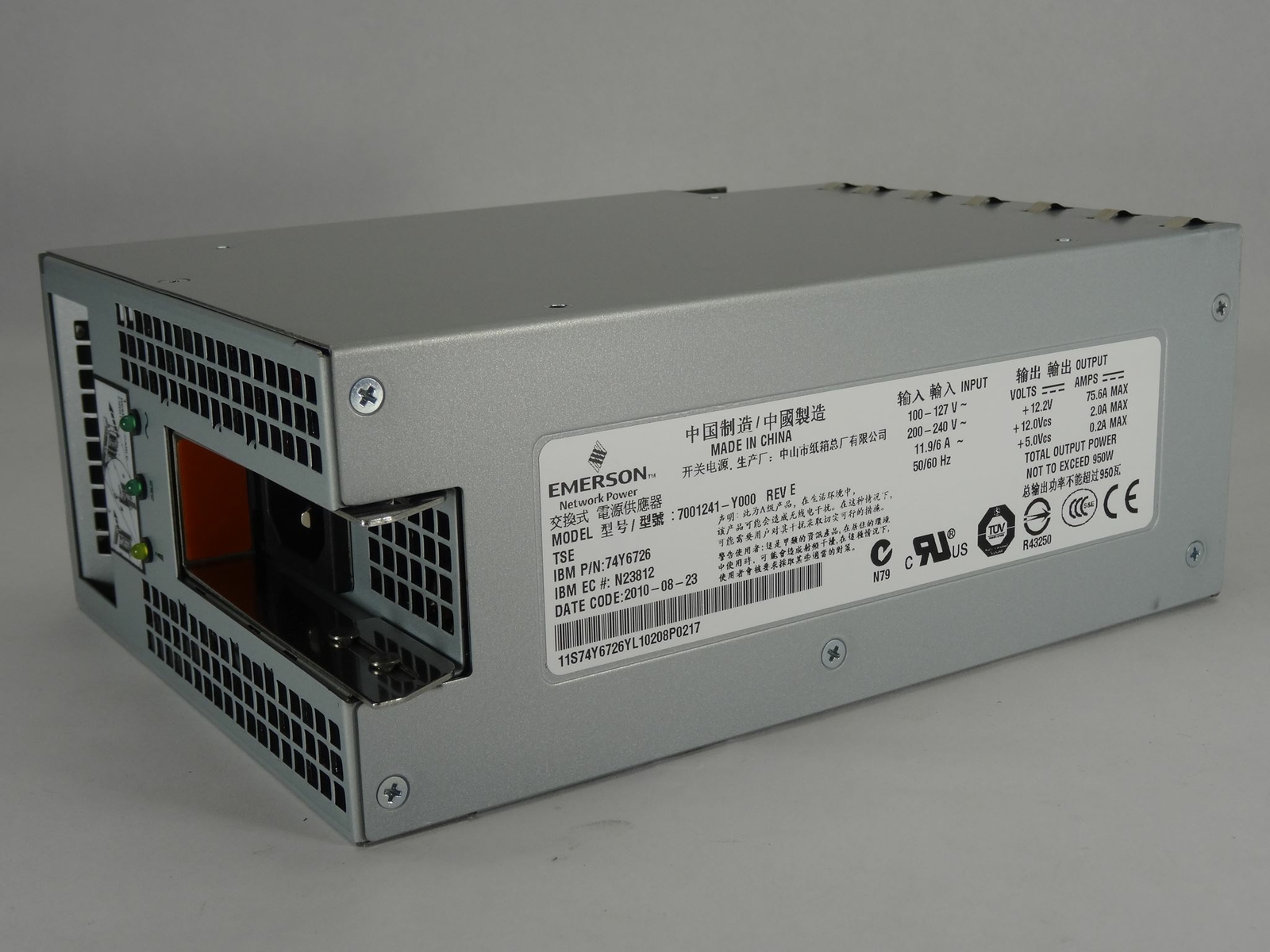 IBM 74Y6726 950W AC POWER SUPPLY