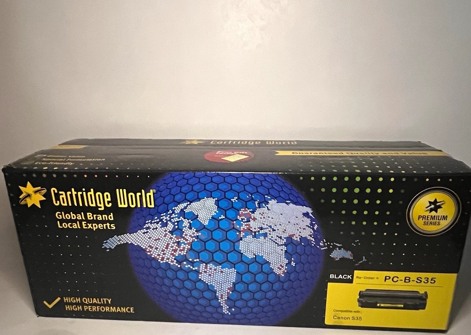 Cartridge World PC-B-S35 Black Compatible Laser Toner for Canon S35