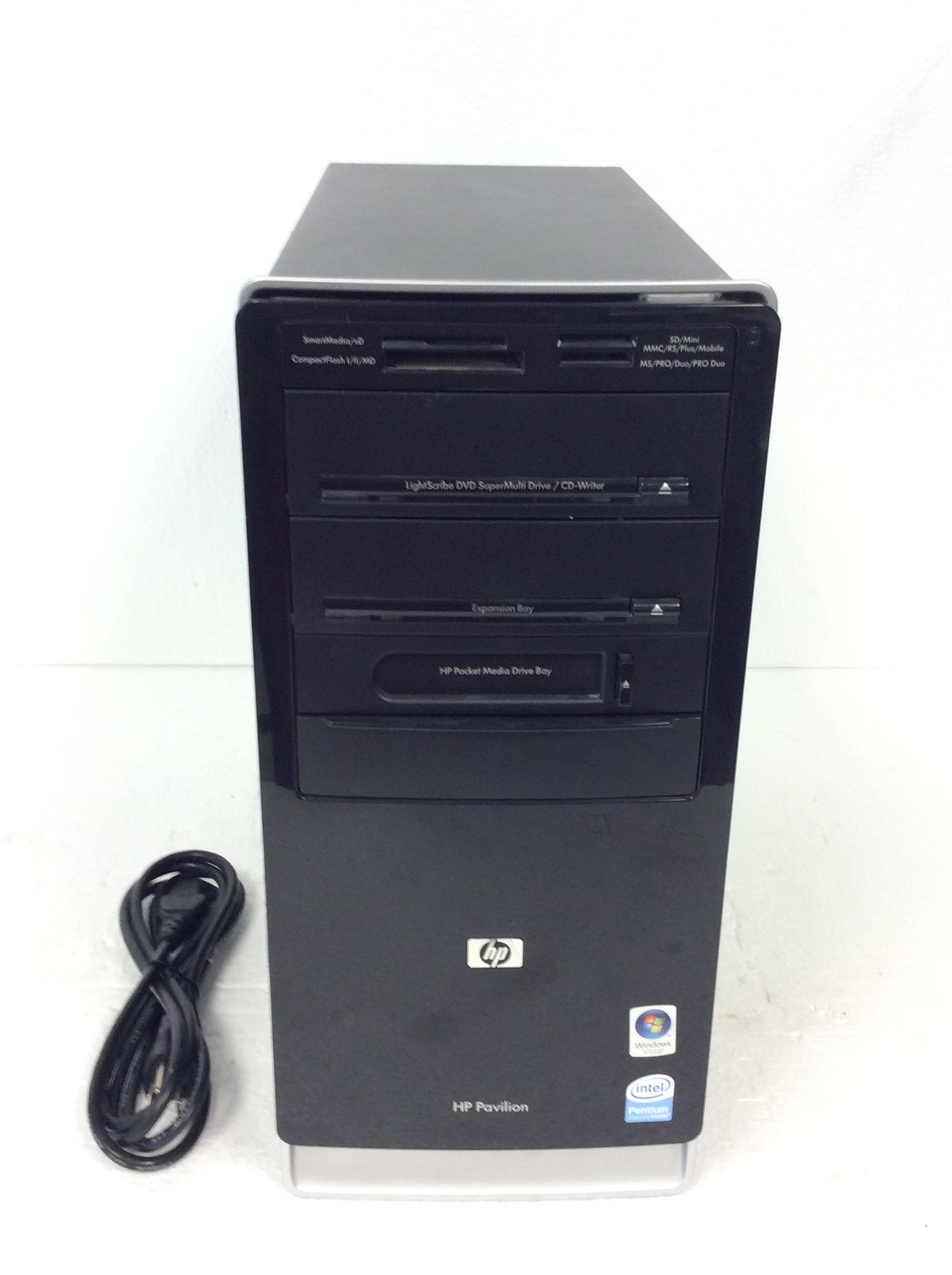 HP Pavilion A6000 Computer Pentium Dual Core E5200 2.50Ghz w/ 4GB Ram, No HD