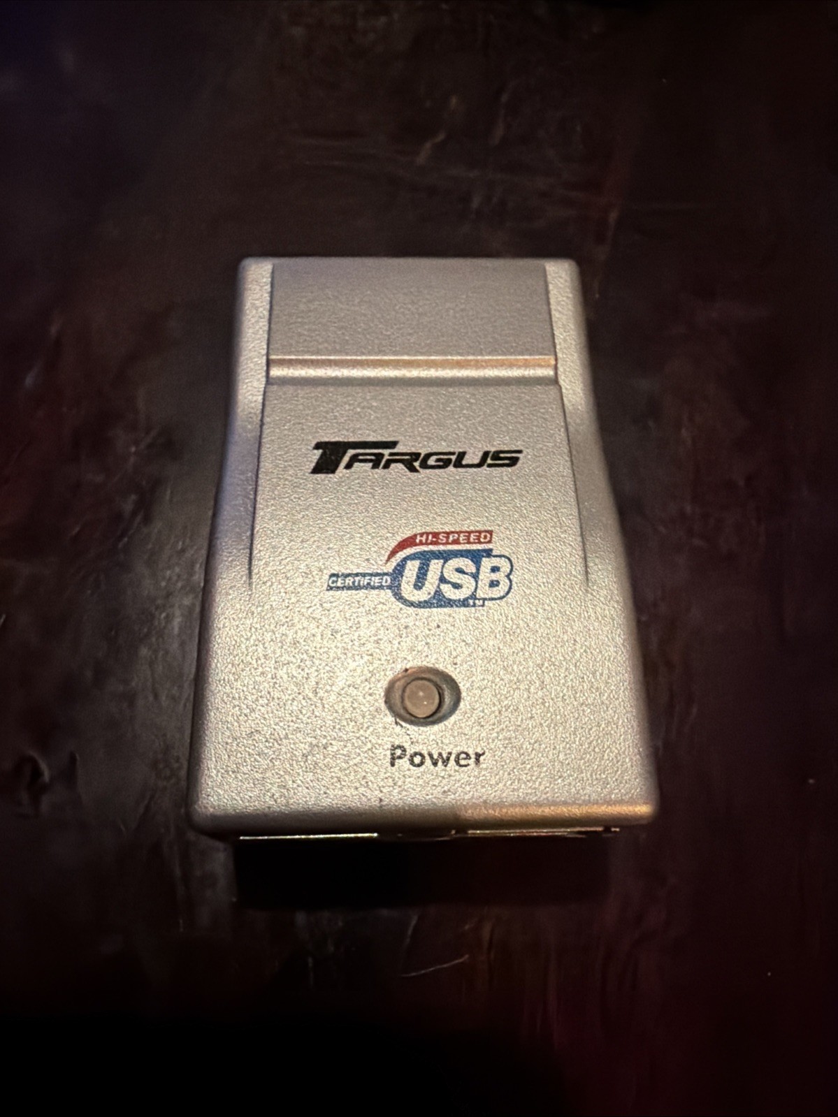 Targus Ultra Mini USB Hub 2.0 4 Port Silver PAUH210 VINTAGE RETRO