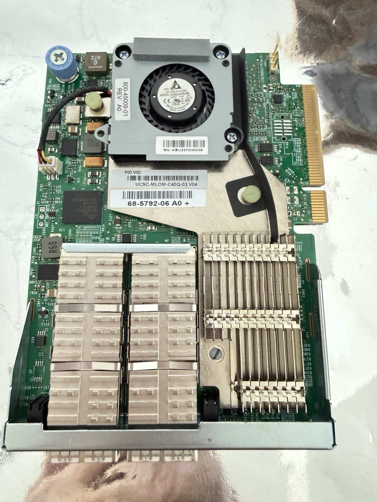 UCSC-MLOM-C40Q-03 CISCO VIRTUAL INTERFACE CARD (VIC) 1387 2-PORT 40GB