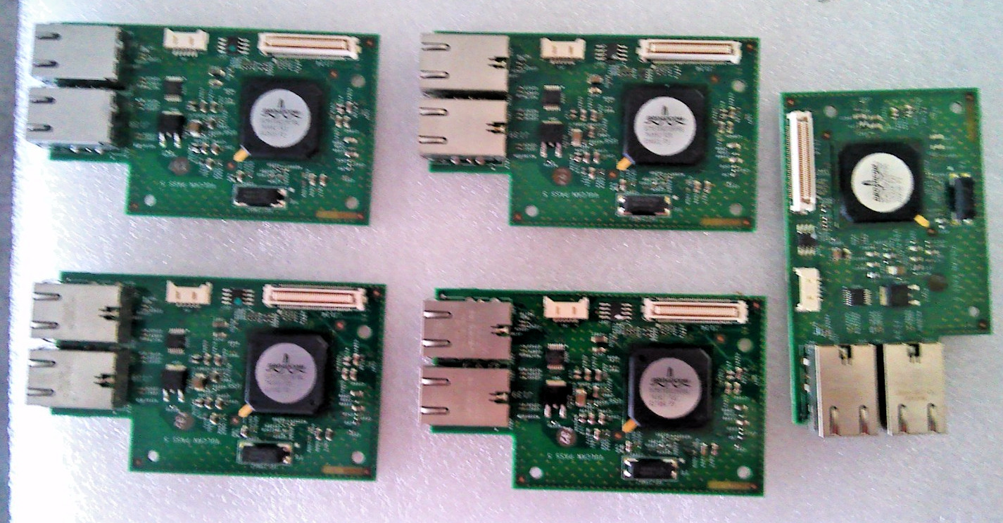 LOT 5 IBM 1GB Dual Port RJ-45 Ethernet Daughter Card x3650 X3550 43V7073 69Y4509