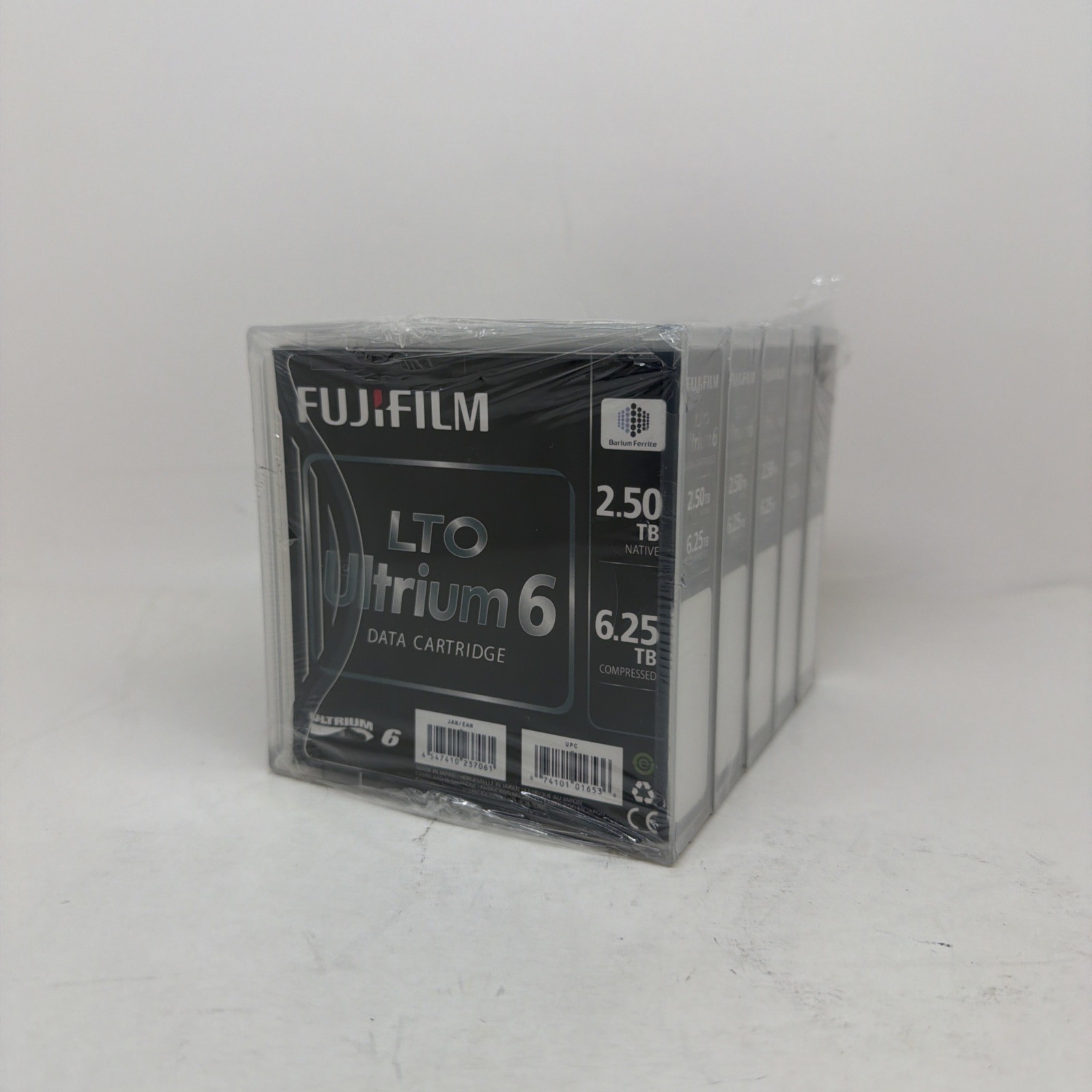 Fujifilm LTO Ultrium 6, 2.5/6.25 TB Data Cartridge  x 5