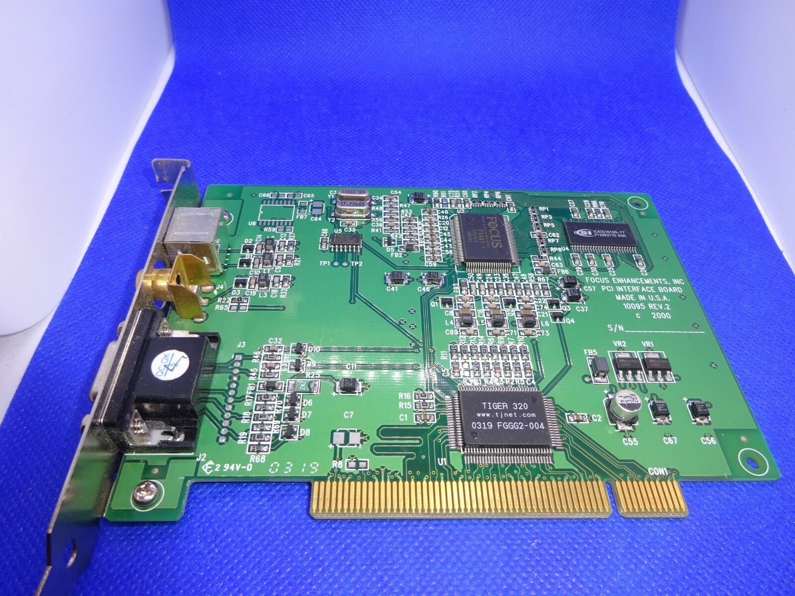 FOCUS ENHANCEMENTS 10095 PCI INTERFACEBOARD REV:2 #GK478