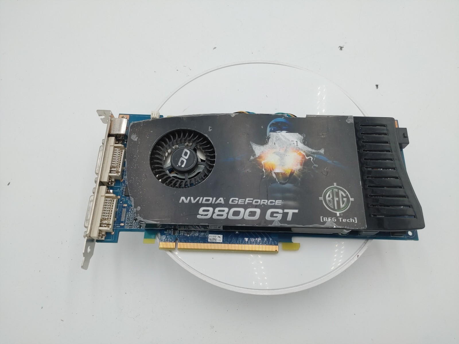 Good Condition BFG Tech NVIDIA GeForce 9800 GT Black Untested