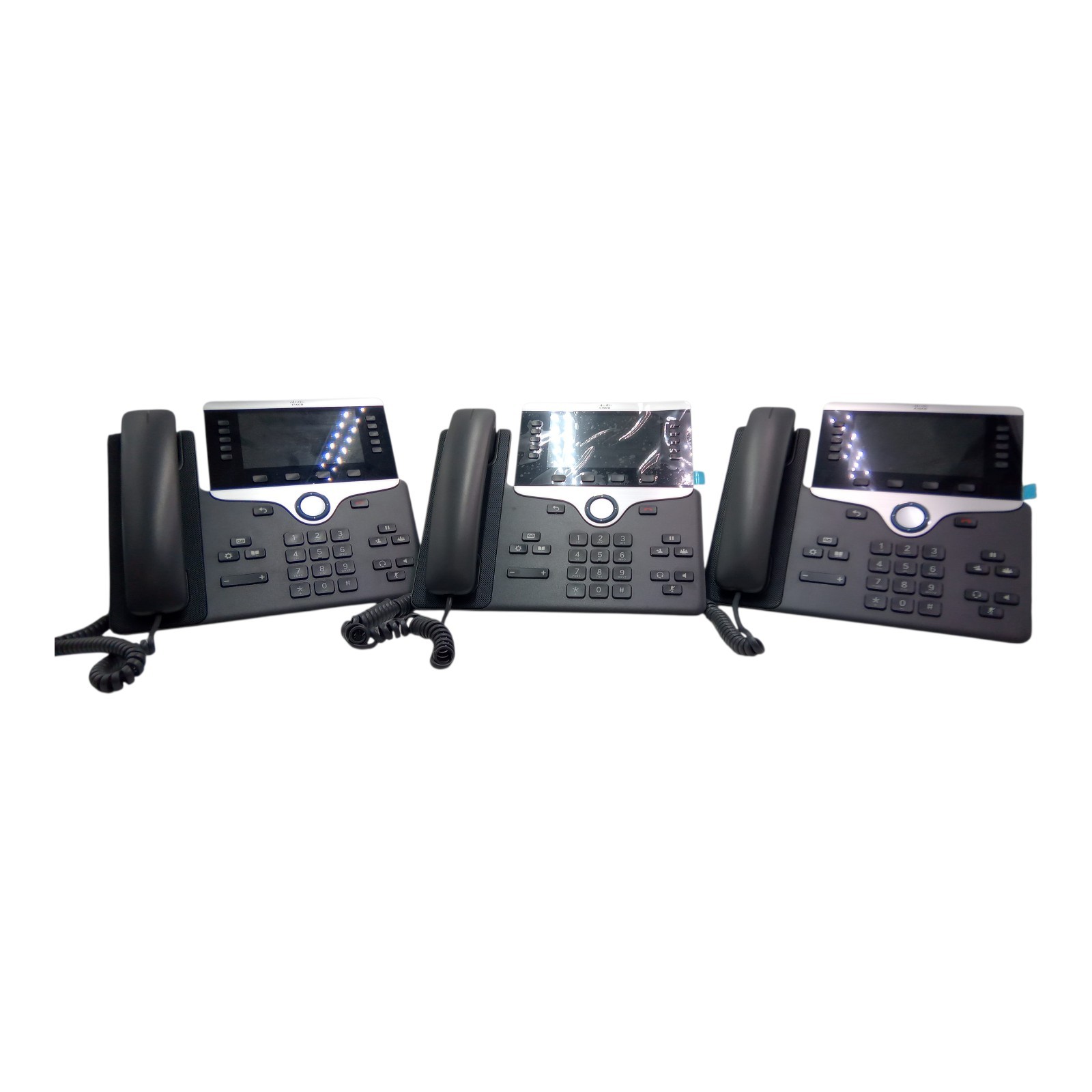 Lot Of 3 Cisco CD-8861 pid vid cp-8861-k9 No Power Supply (Read)