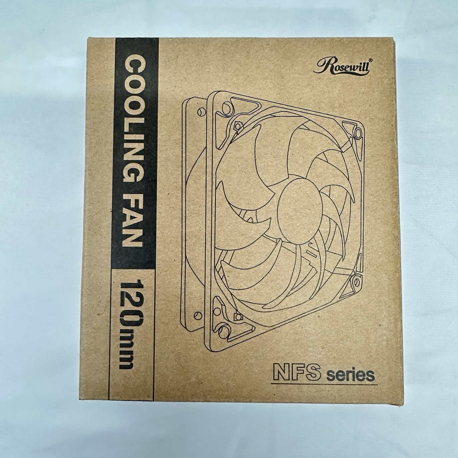 Rosewill RFTL-131209 120mm Computer Case Cooling Fan *NEW*