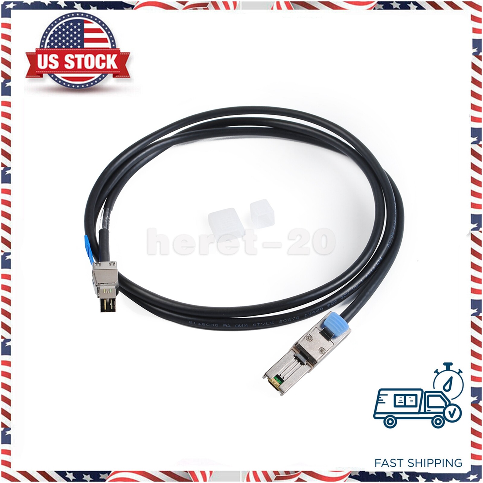 For HP External HYB MSAS HD to MSAS 2M Cable 691973-003 716191-B21 717429-001