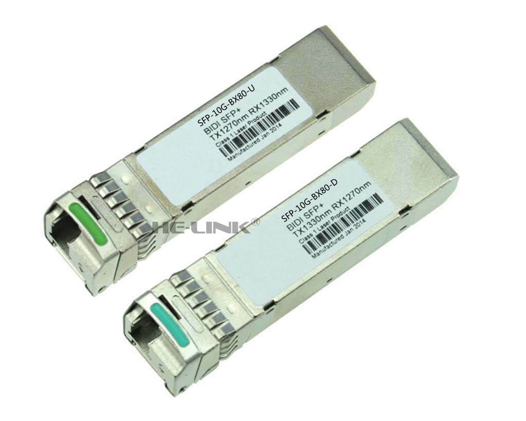 SFP-10G-BX80-U/SFP-10G-BX80-D CISCO Compatible Pair SFP 10G 80km Transceiver