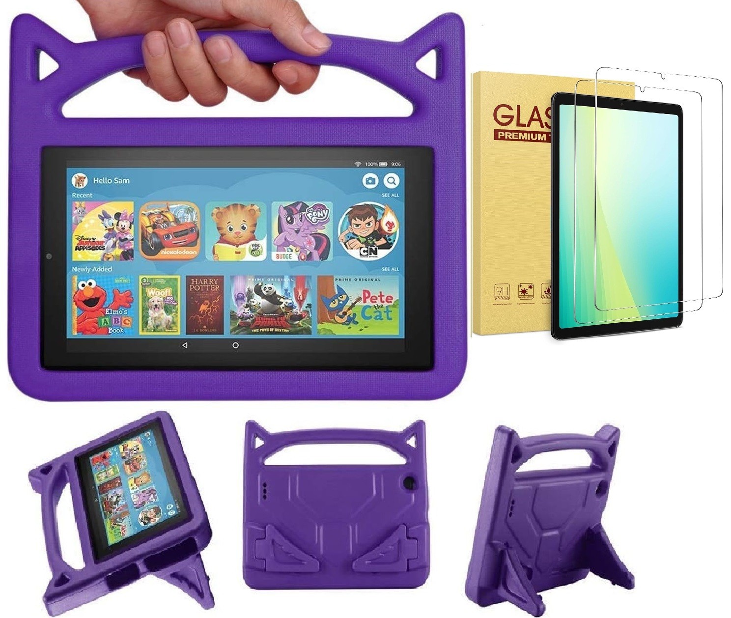 Case For Samsung Galaxy Tab A11/A11+5G/A11 Plus Kids Shockproof Cover with Stand