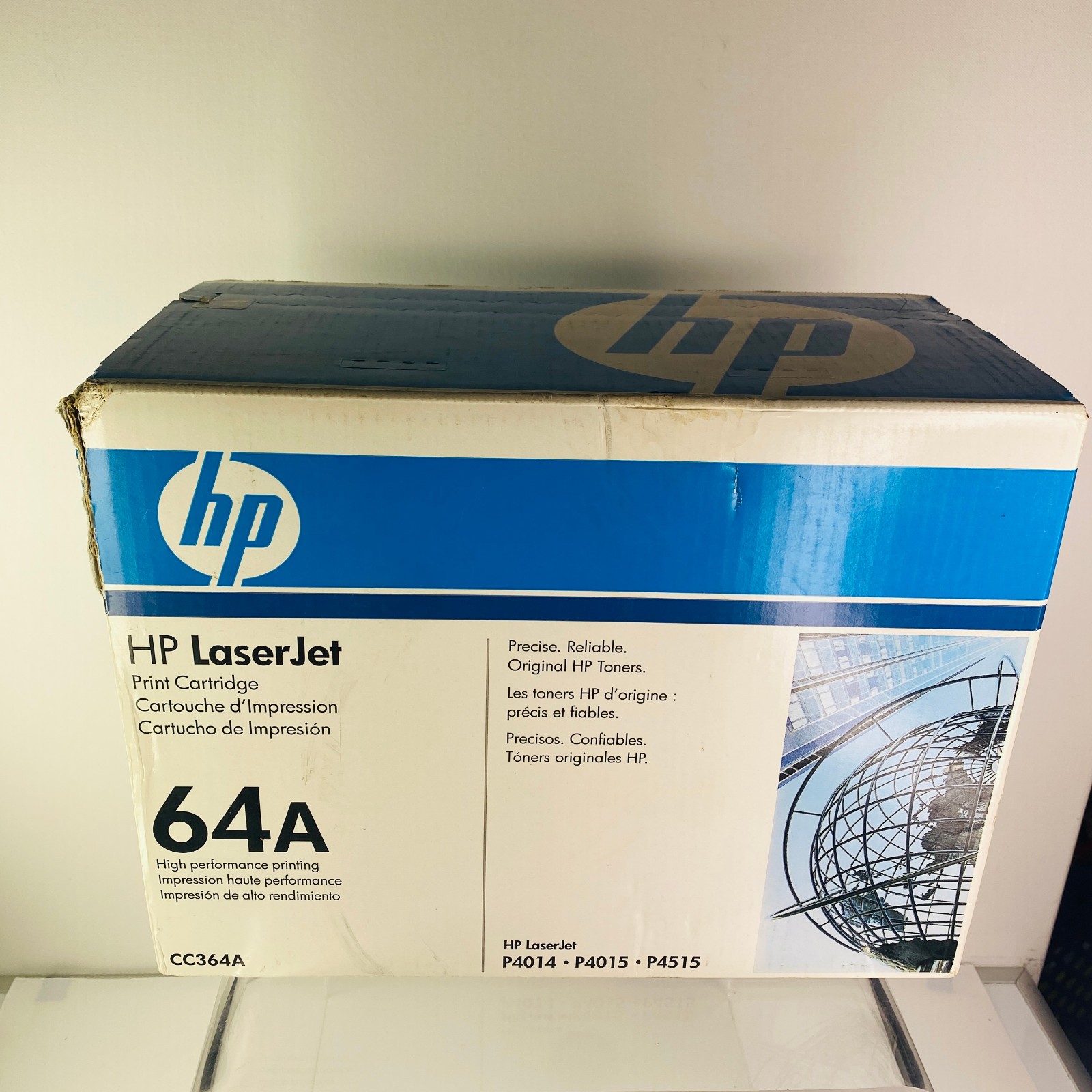 HP CC364A Black LaserJet Toner Cartridge 64A New Sealed Box