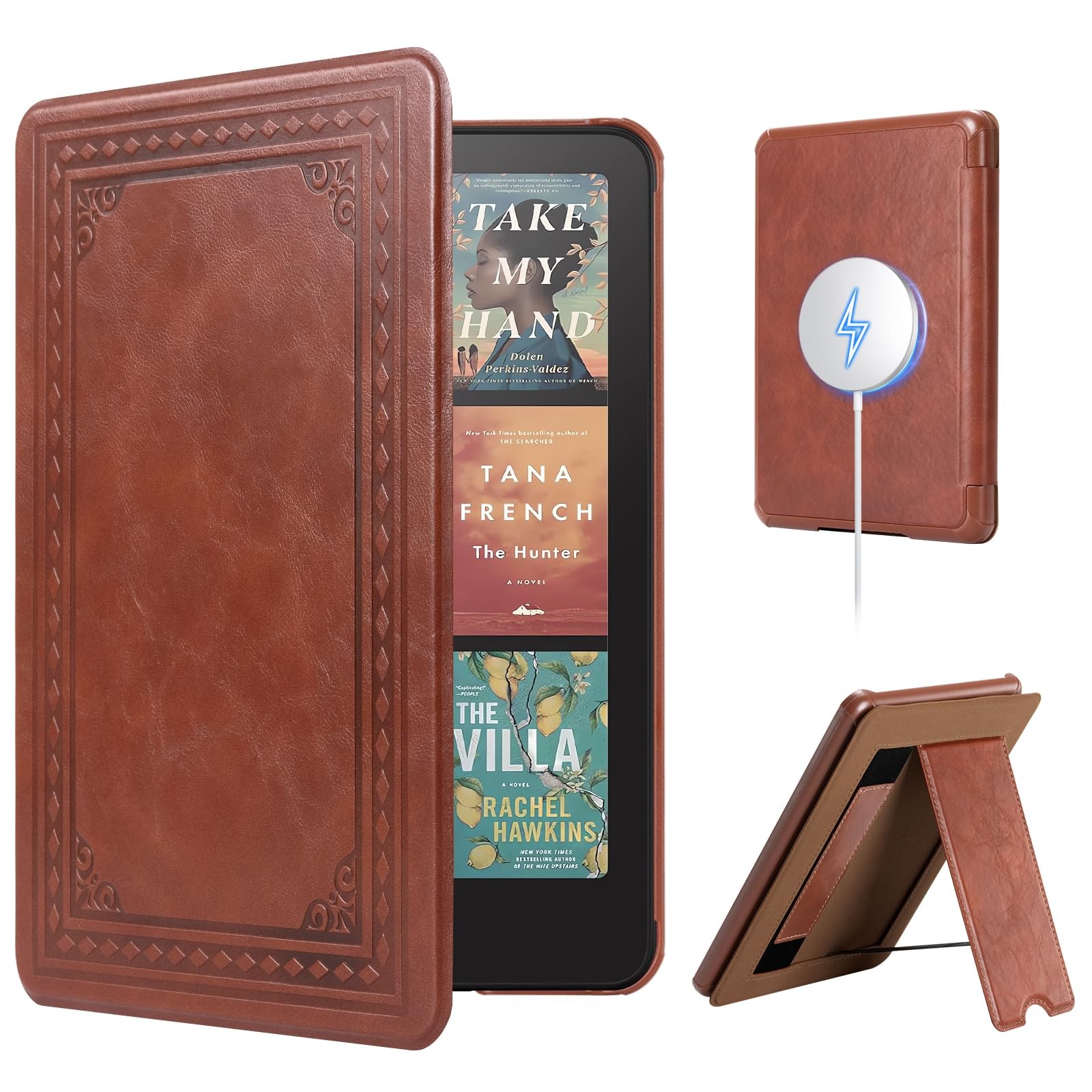 CoBak Lightweight Case for 7" Kindle Paperwhite 12th Gen Vintage Brown New