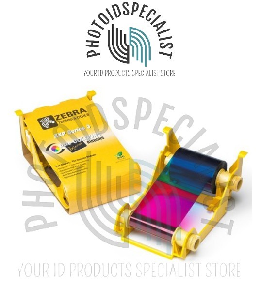 Zebra 800033-348 High-Capacity Color Ribbon - YMCKOK - 230 prints