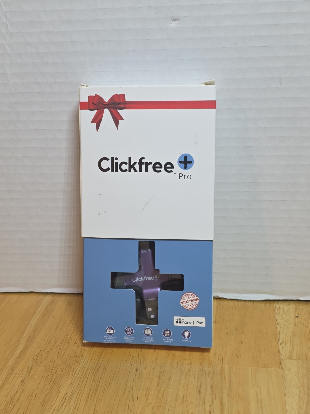 New In box  Clickfree Pro USB Photo Video Backup and Storage Expansion #FT3