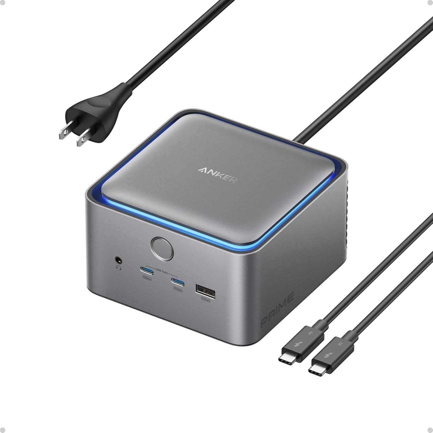 Anker Prime 14-in-1 Thunderbolt 5 Docking Station 8K HDMI USB-C Ethernet - MINT
